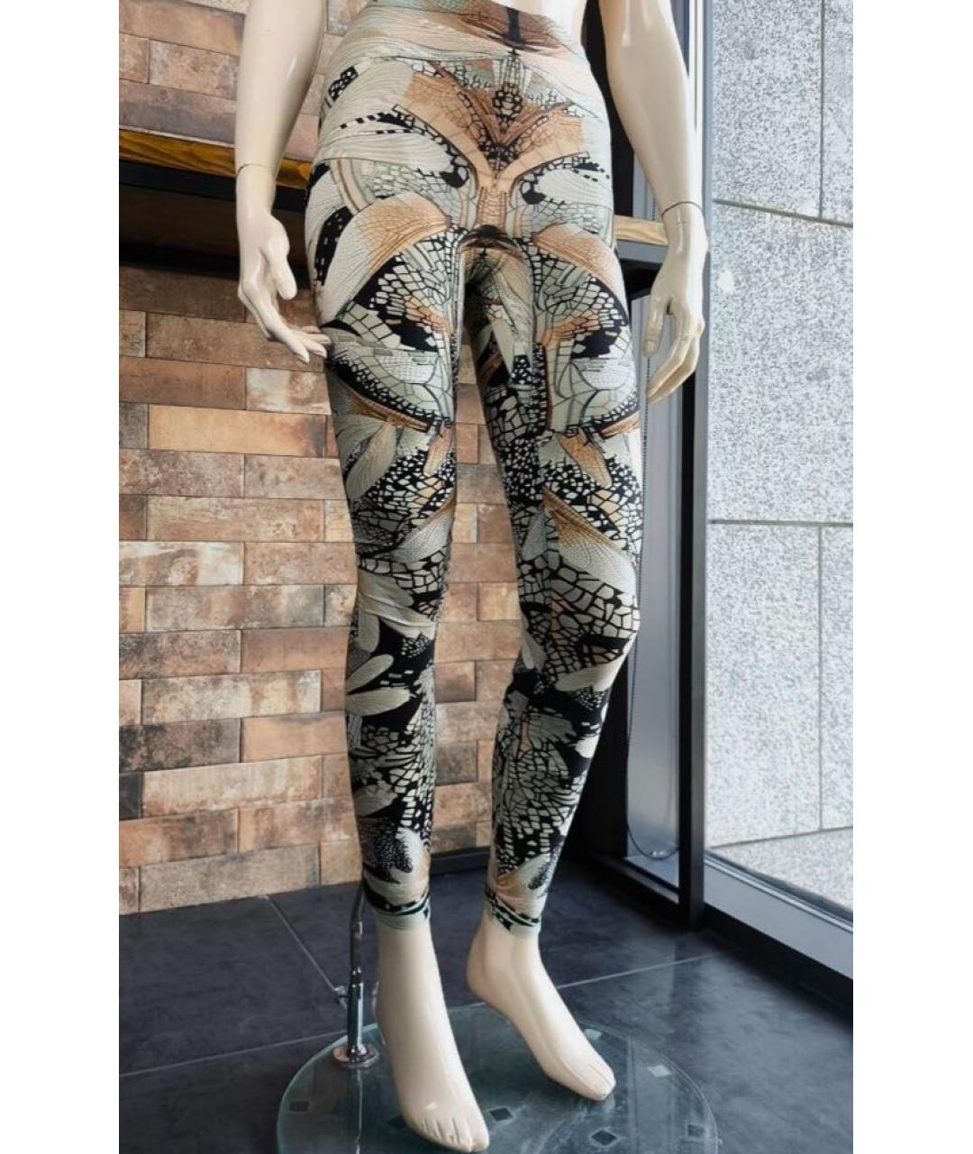 ALEXANDER MCQUEEN Мульти полиамидовые леггинсы и велосипедки, фото 2