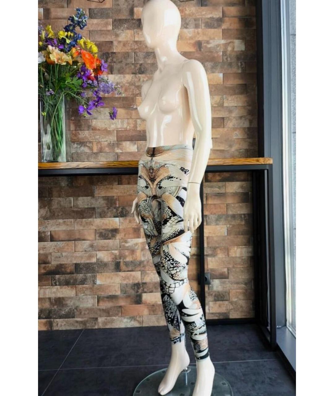 ALEXANDER MCQUEEN Мульти полиамидовые леггинсы и велосипедки, фото 4