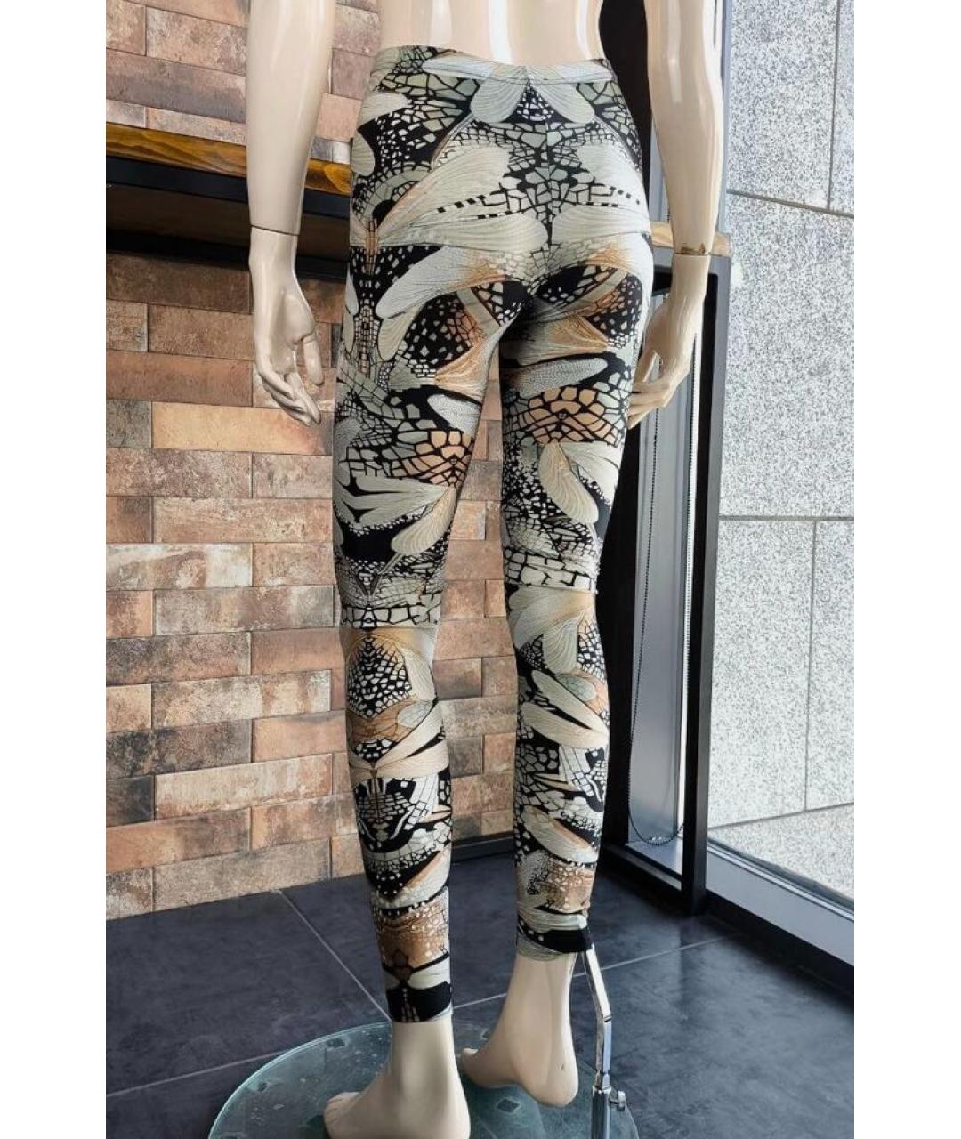 ALEXANDER MCQUEEN Мульти полиамидовые леггинсы и велосипедки, фото 3