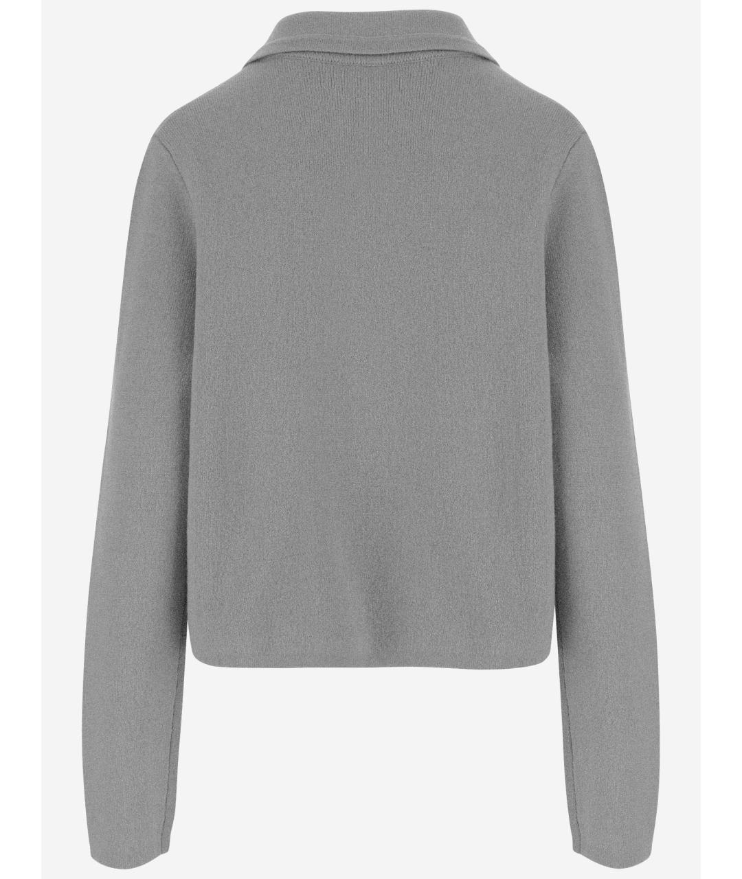 ALLUDE Серая шерстяная куртка, фото 2