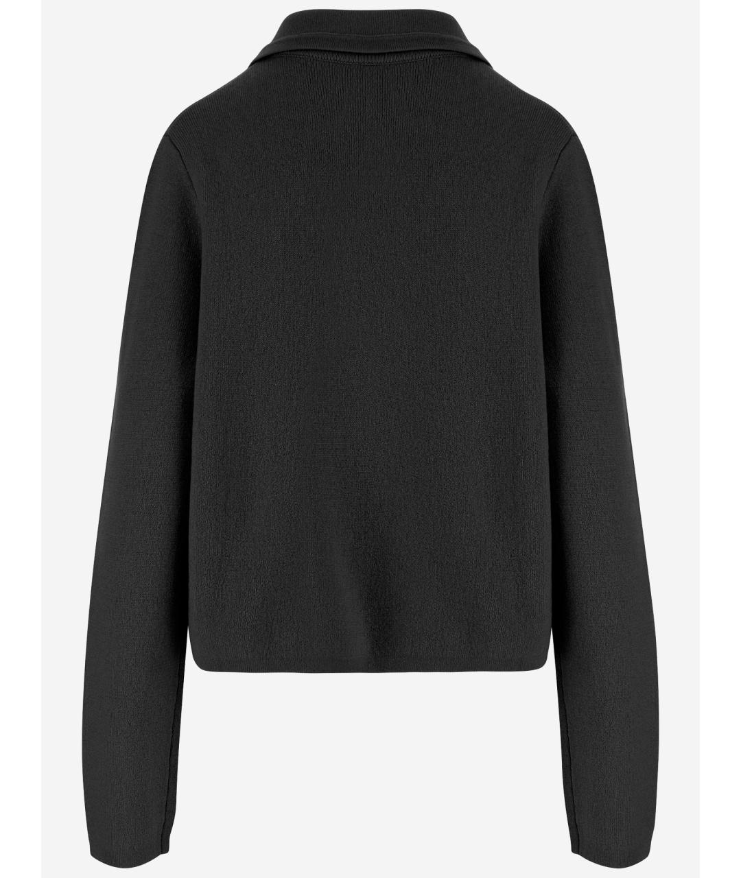 ALLUDE Черная шерстяная куртка, фото 2