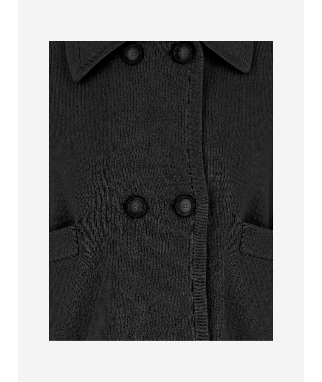 ALLUDE Черная шерстяная куртка, фото 3