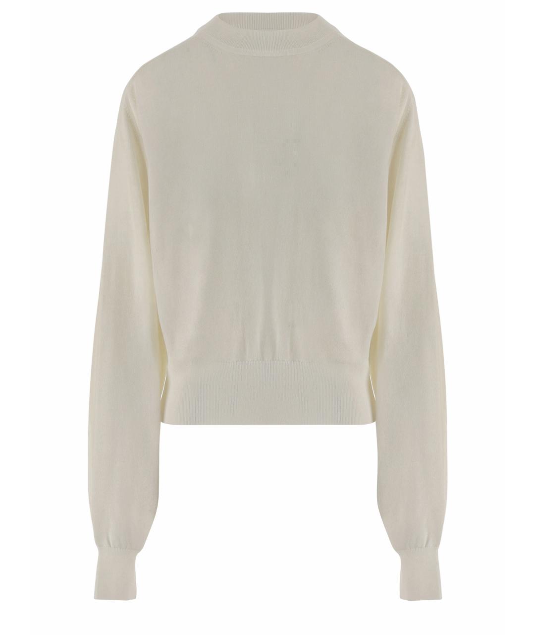 JACQUEMUS Белый шерстяной джемпер / свитер, фото 1