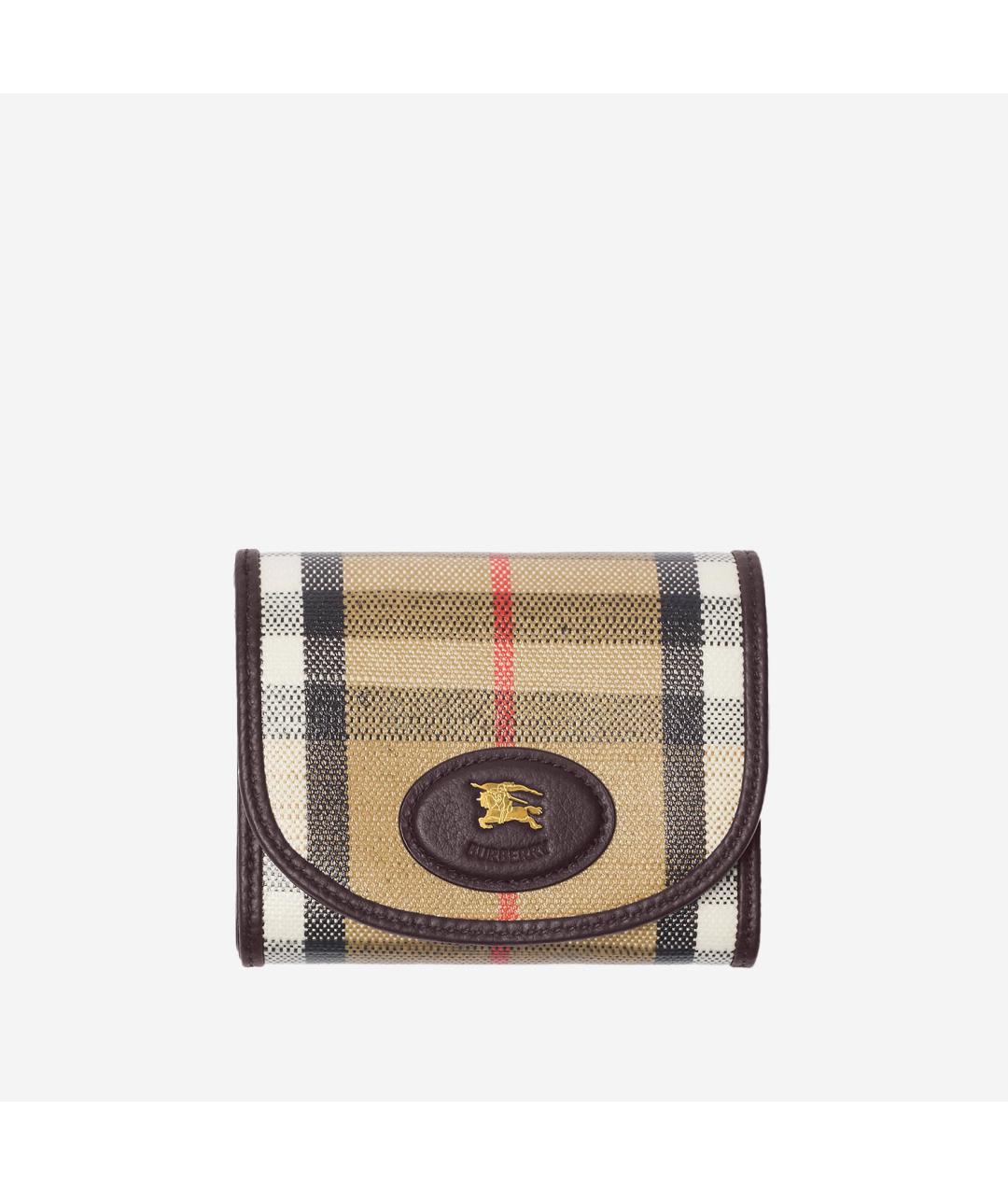 BURBERRY Бежевый кошелек, фото 5