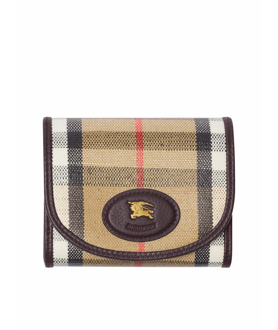 BURBERRY Бежевый кошелек, фото 1