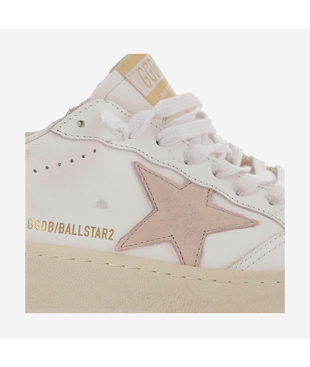 GOLDEN GOOSE DELUXE BRAND Мульти кожаные кеды, фото 5