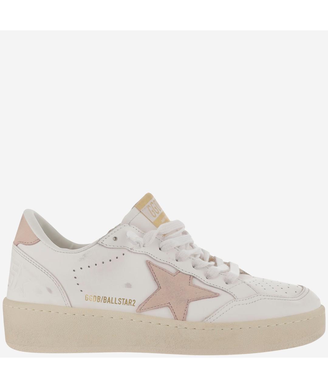 GOLDEN GOOSE DELUXE BRAND Мульти кожаные кеды, фото 6