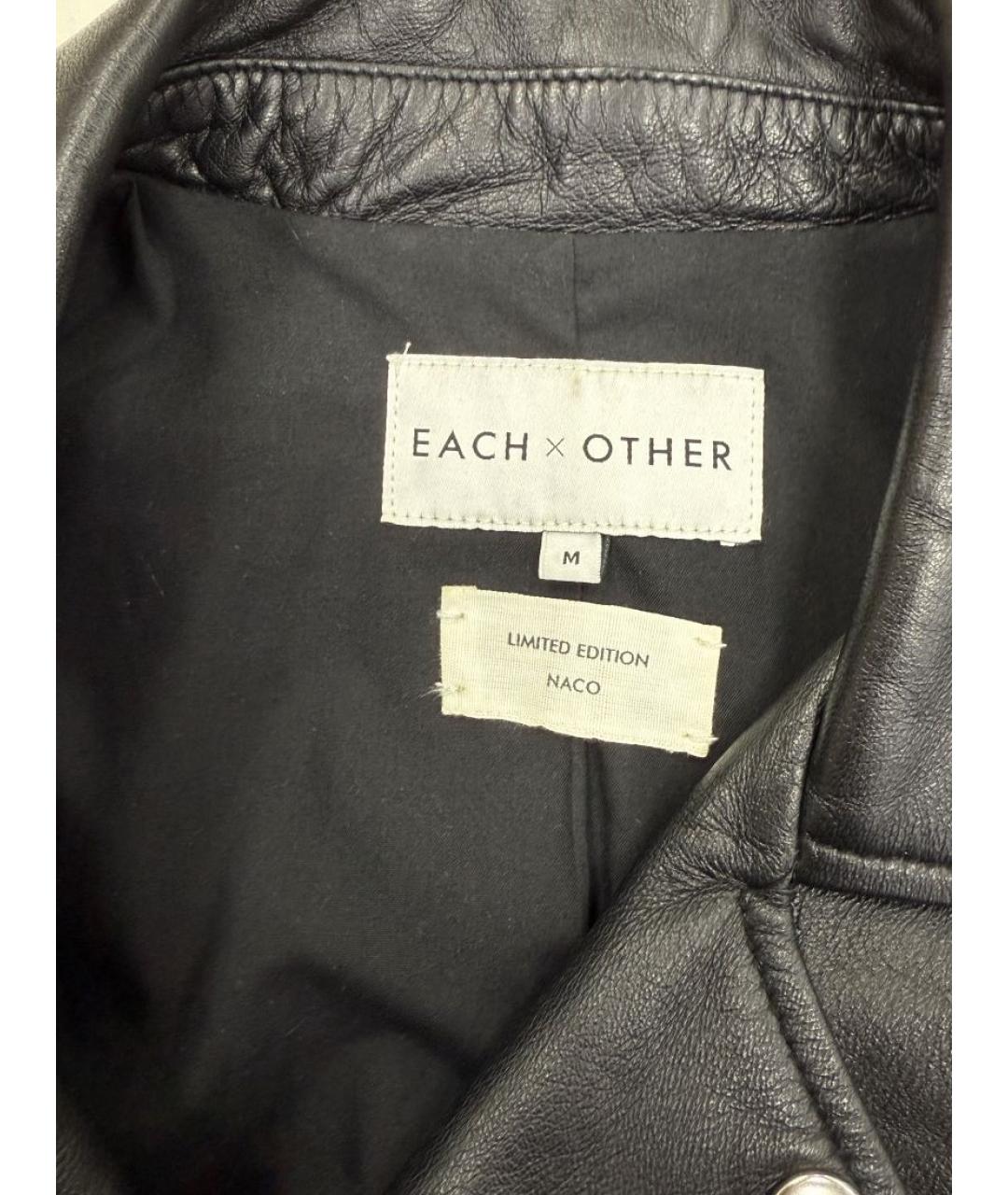 EACH X OTHER Кожаная куртка, фото 3