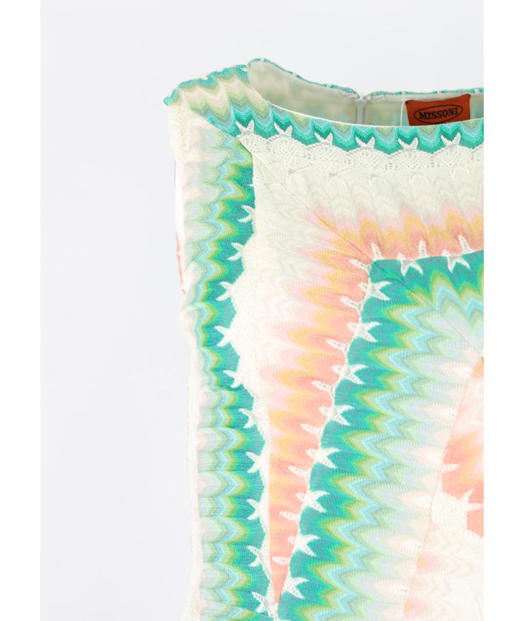 MISSONI Мульти вискозное повседневное платье, фото 5