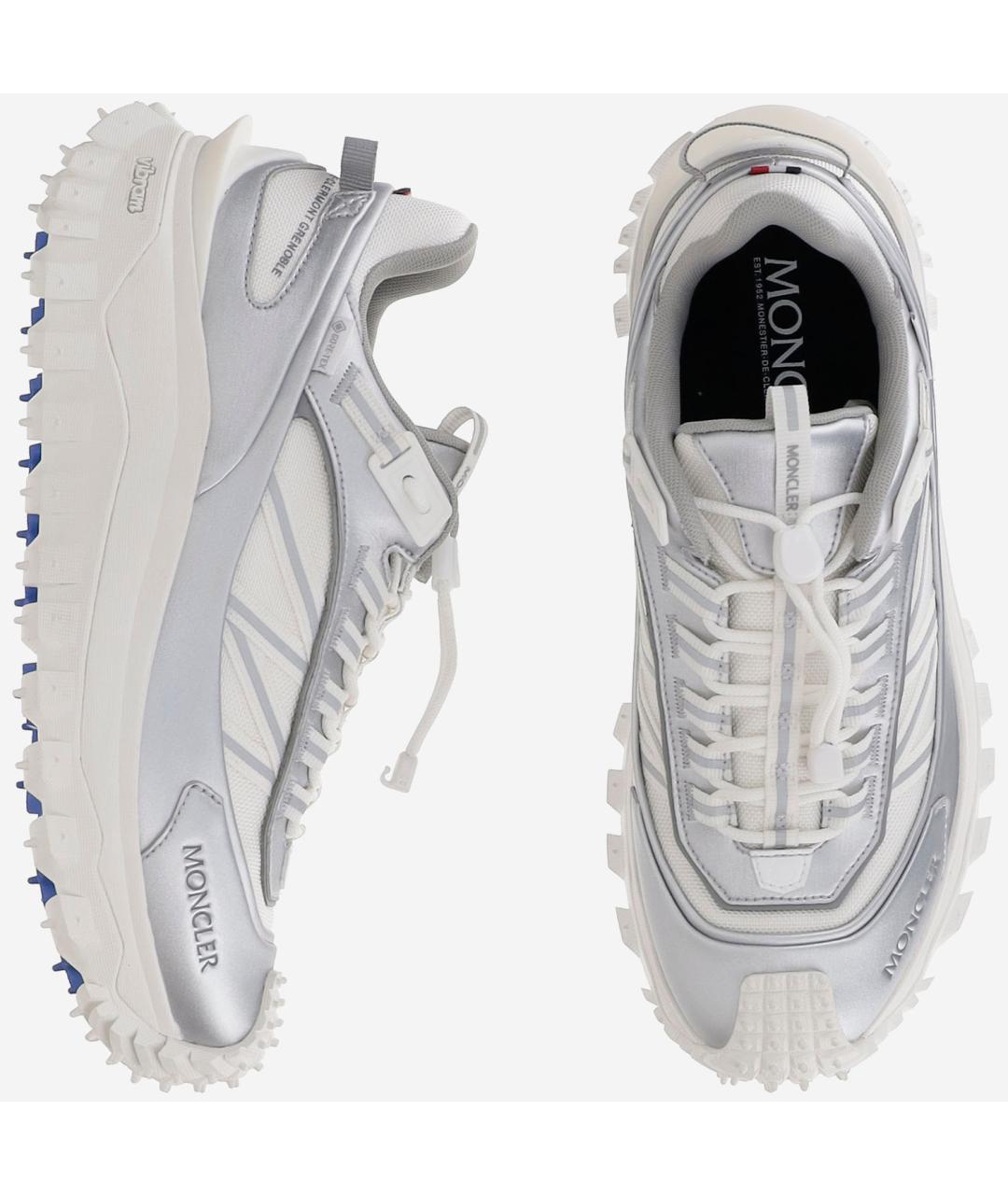 MONCLER Мульти синтетические низкие кроссовки / кеды, фото 2