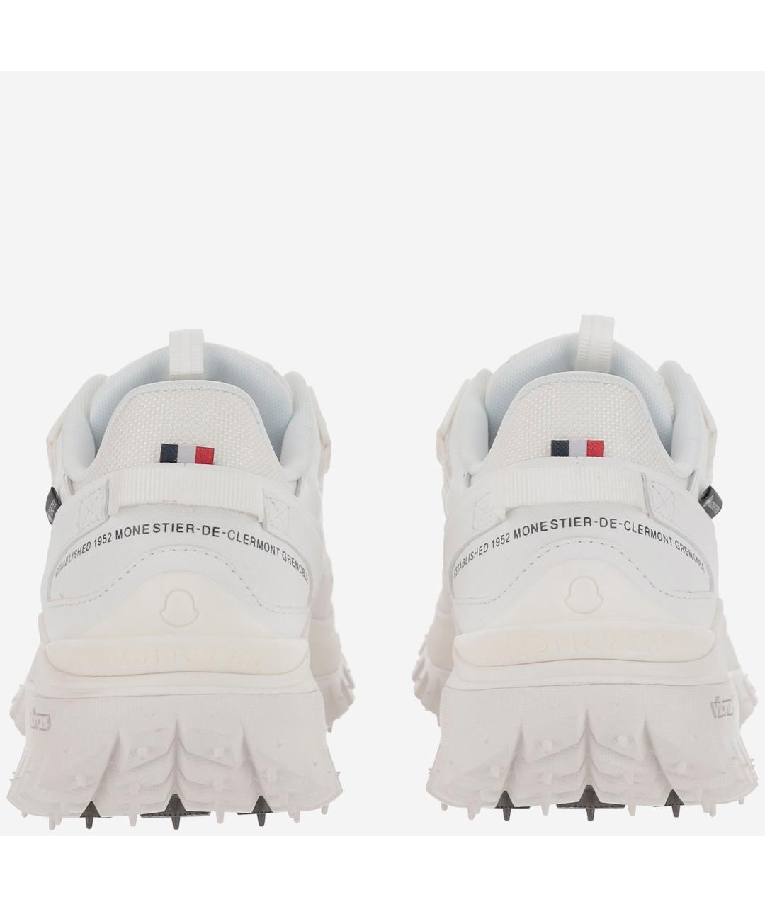 MONCLER Белые кроссовки, фото 4