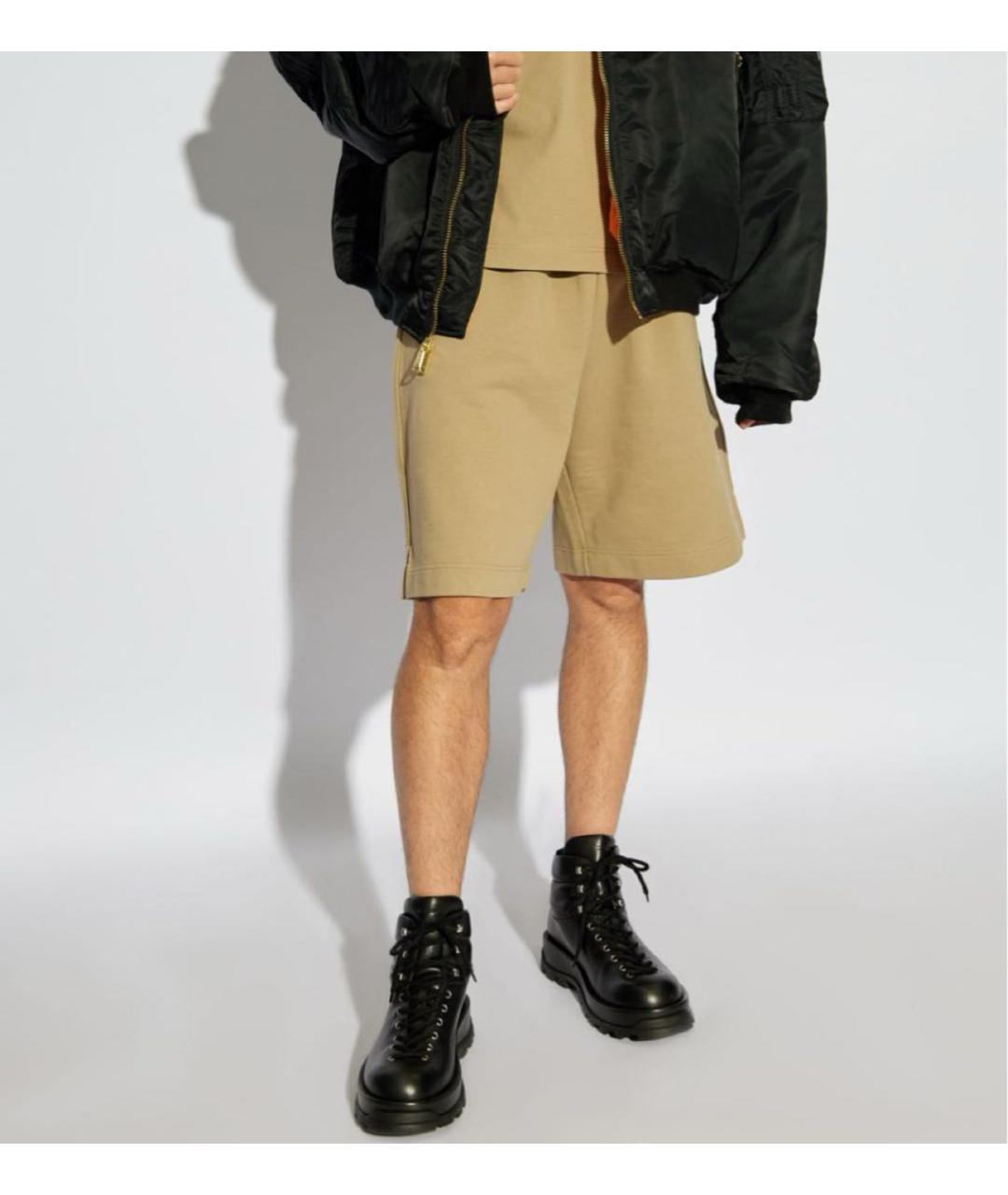 VETEMENTS Бежевые хлопковые шорты, фото 4