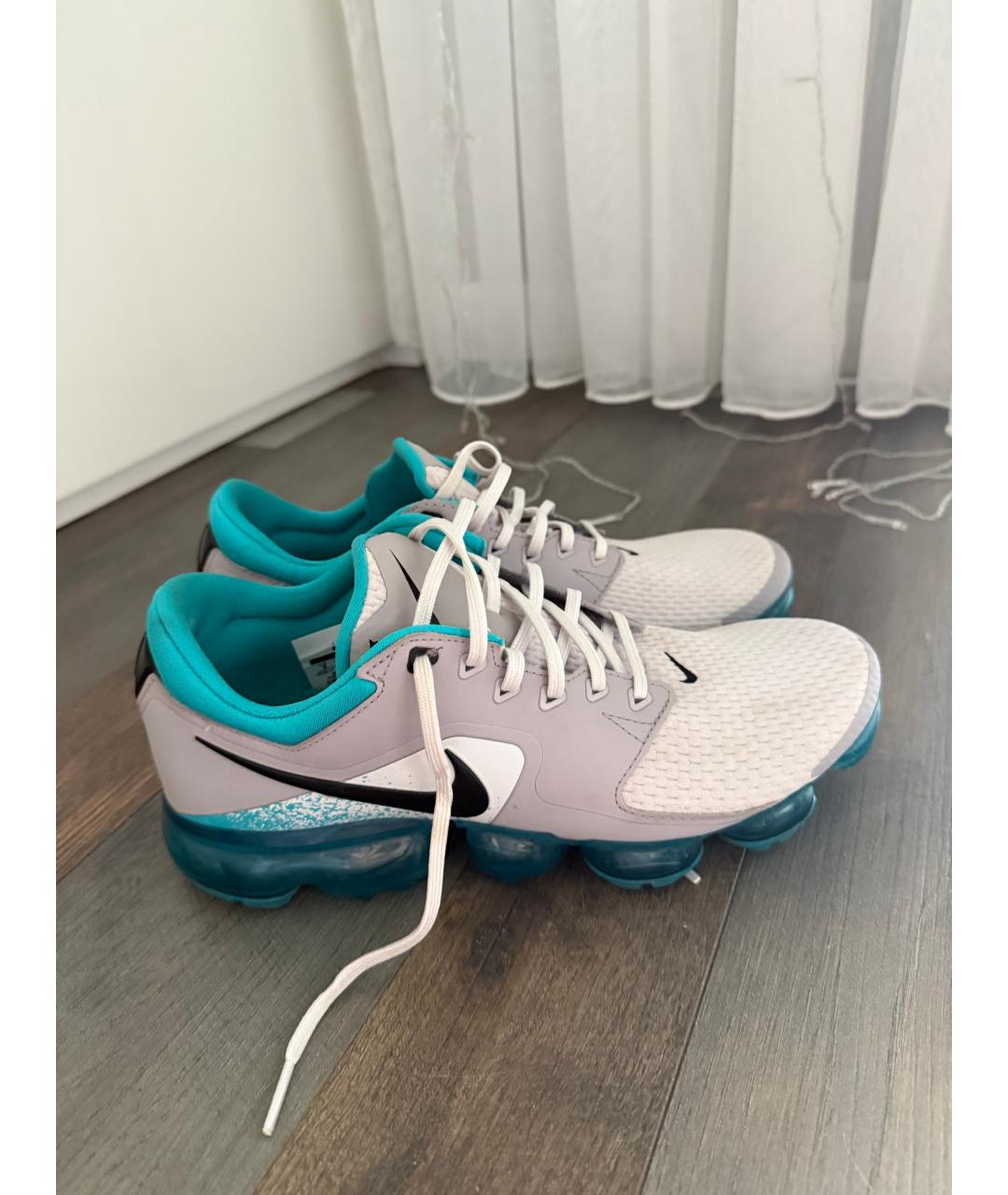 NIKE Серые текстильные низкие кроссовки / кеды, фото 7
