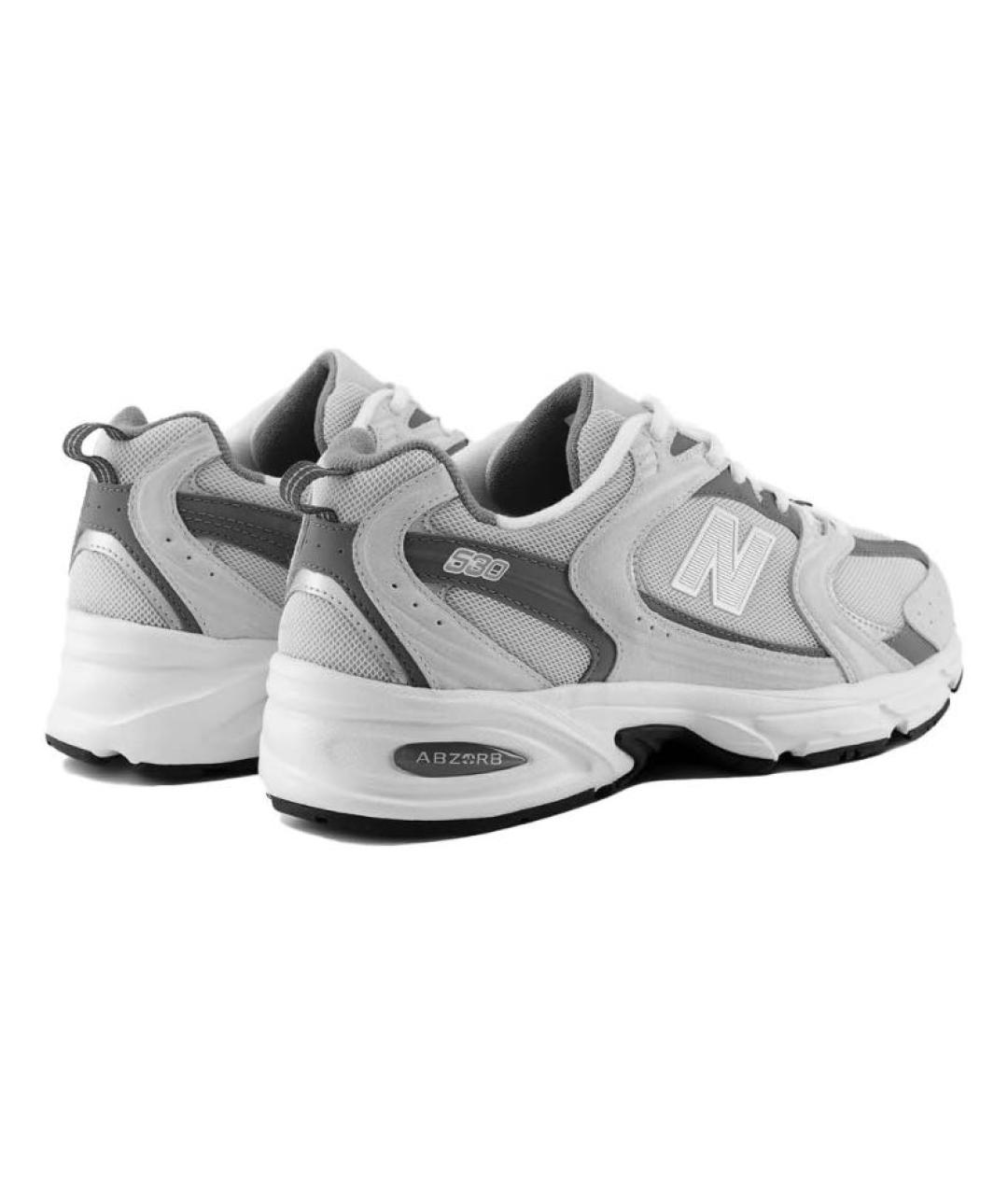 NEW BALANCE Серые кроссовки, фото 3
