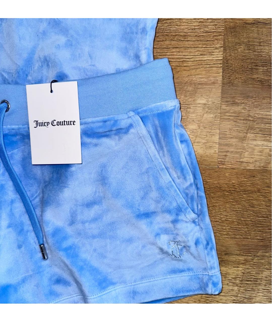 JUICY COUTURE Голубой полиэстеровый спортивные костюмы, фото 5