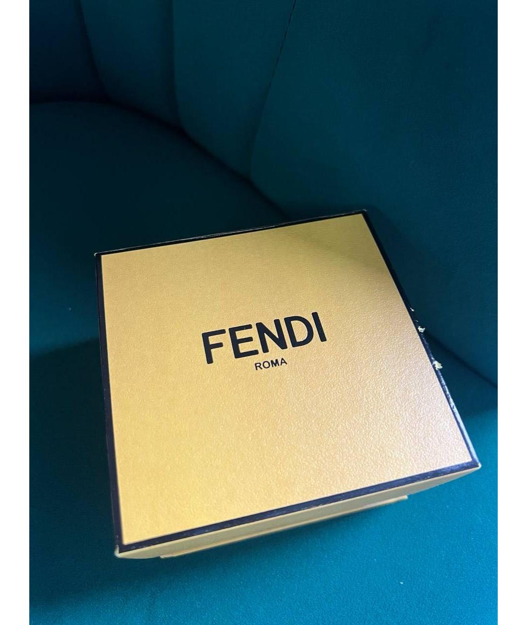 FENDI Серебряные серьги, фото 2