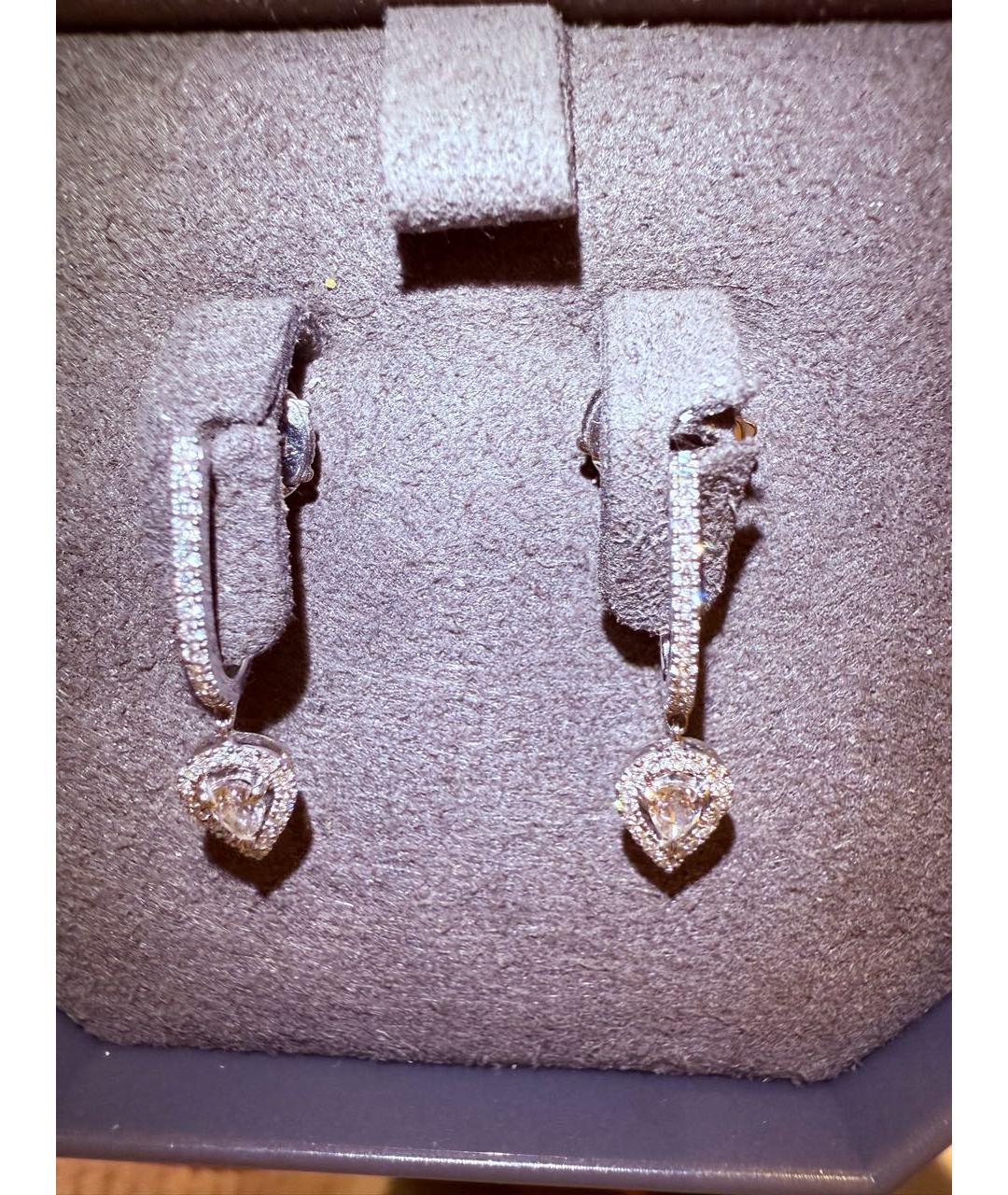 MESSIKA Серебряные серьги из белого золота, фото 5