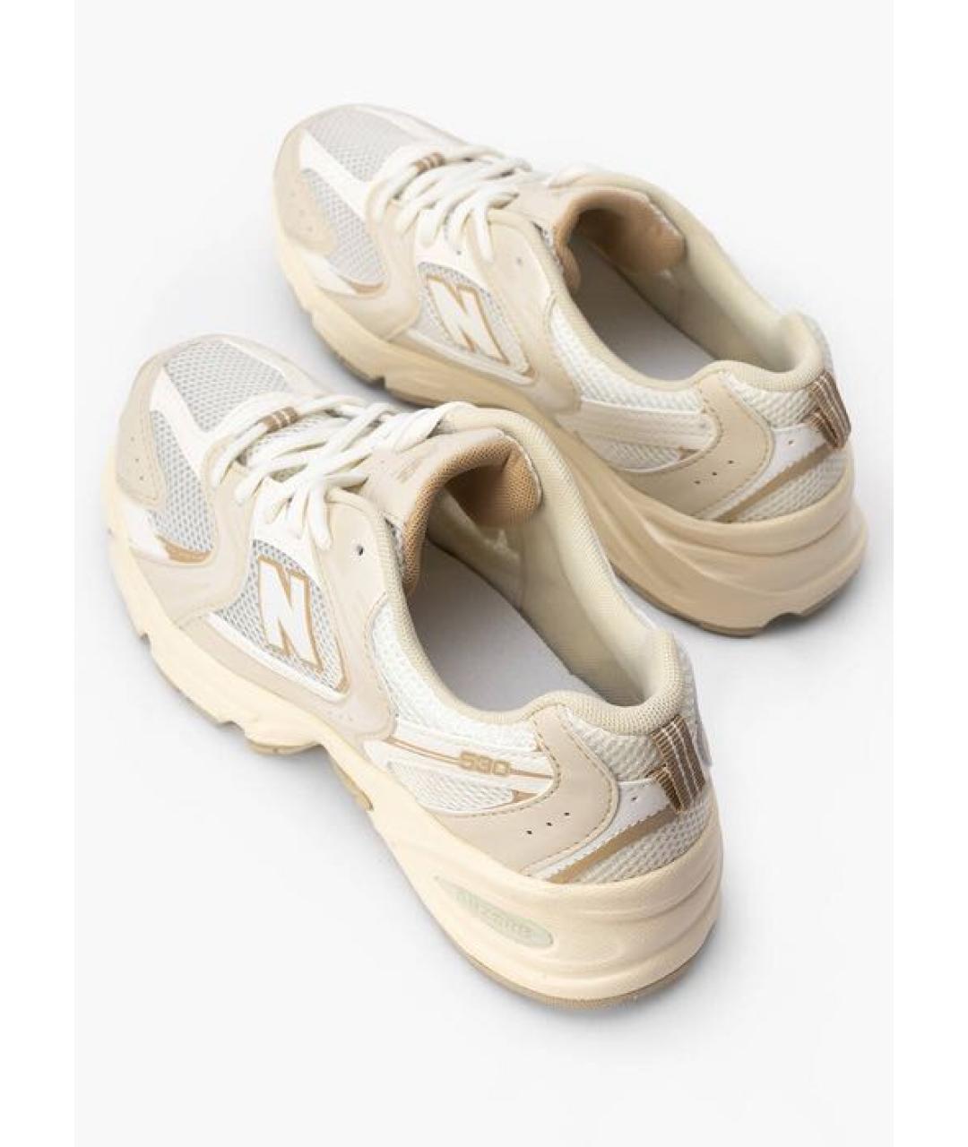 NEW BALANCE Бежевые кроссовки, фото 4