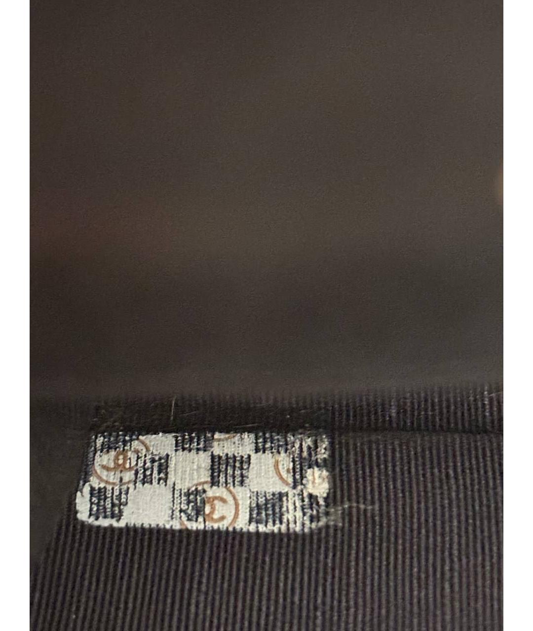 CHANEL Черный кошелек, фото 5
