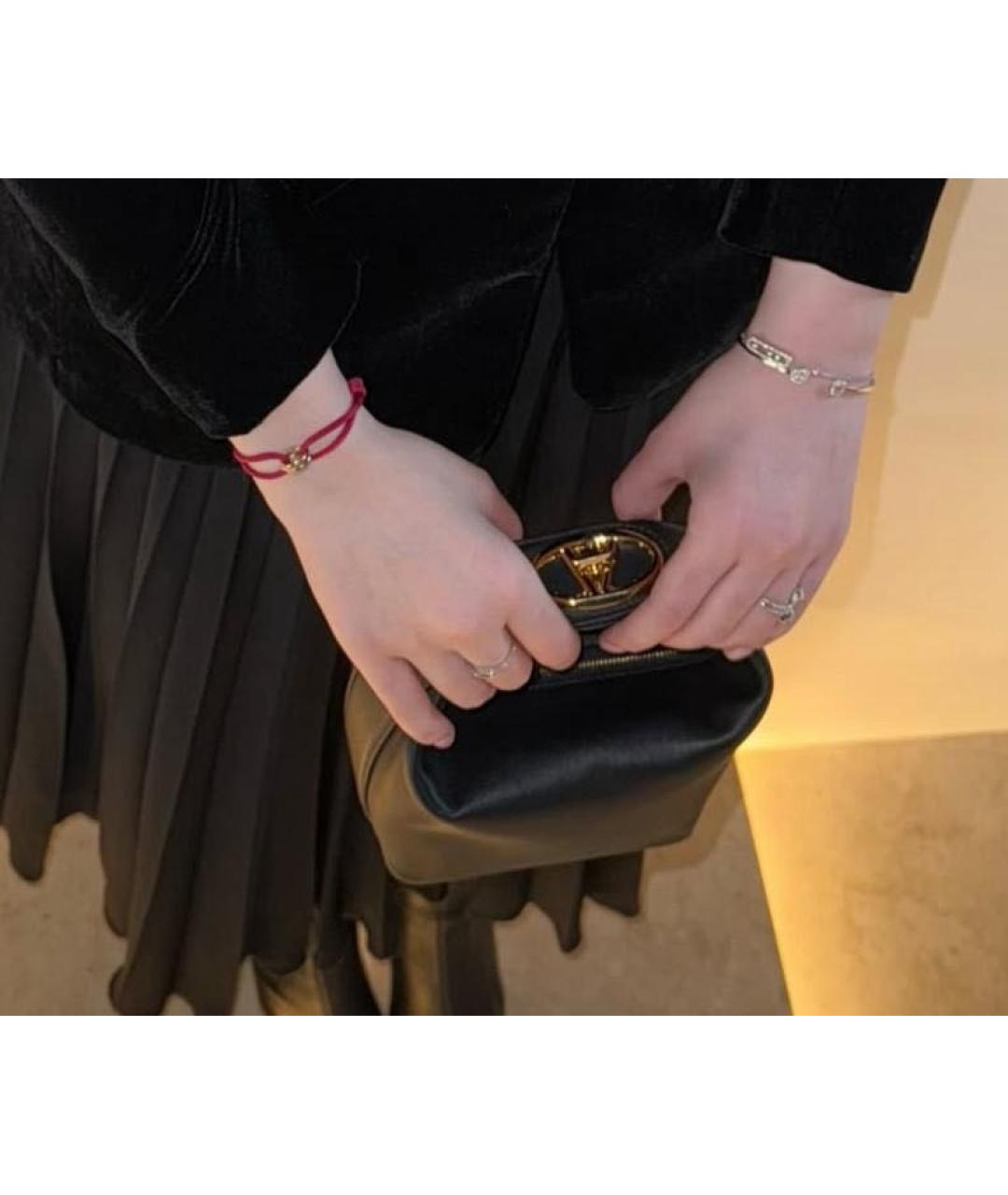 VALENTINO Черная кожаная сумка с короткими ручками, фото 6