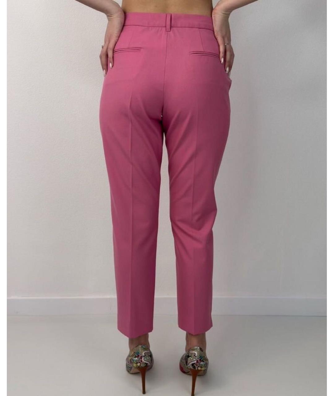 MAX MARA Розовый вискозный костюм с брюками, фото 5