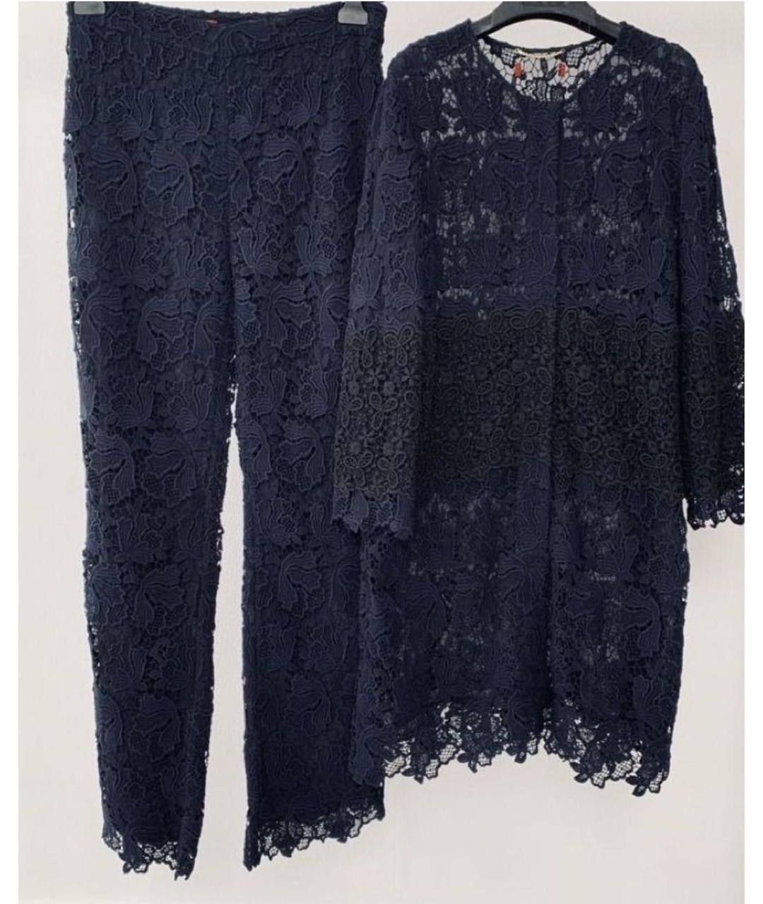 MAX MARA Синий костюм с брюками, фото 5