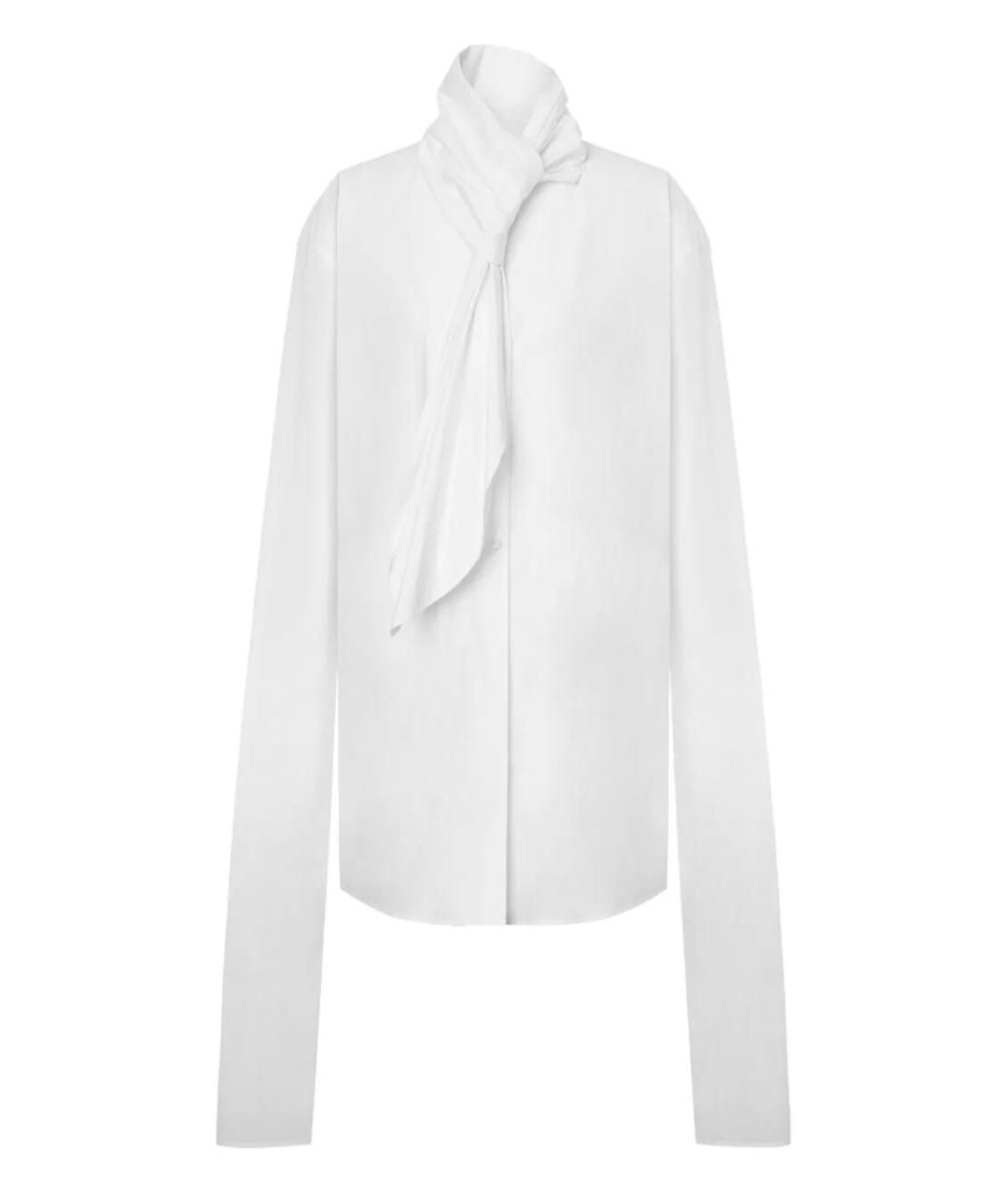 ALBERTA FERRETTI Белая хлопковая блузы, фото 1