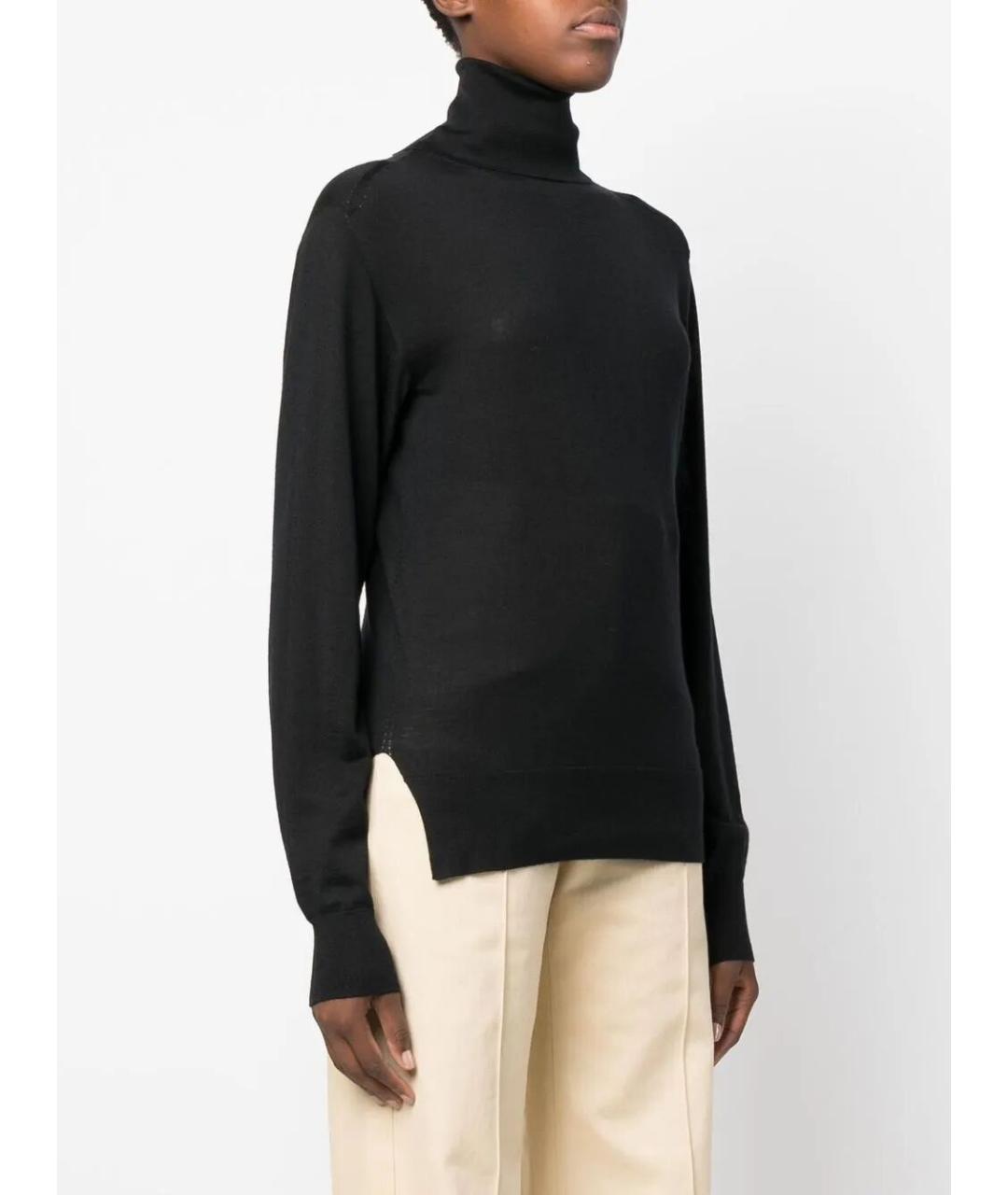 JIL SANDER Черная кашемировая водолазка, фото 5