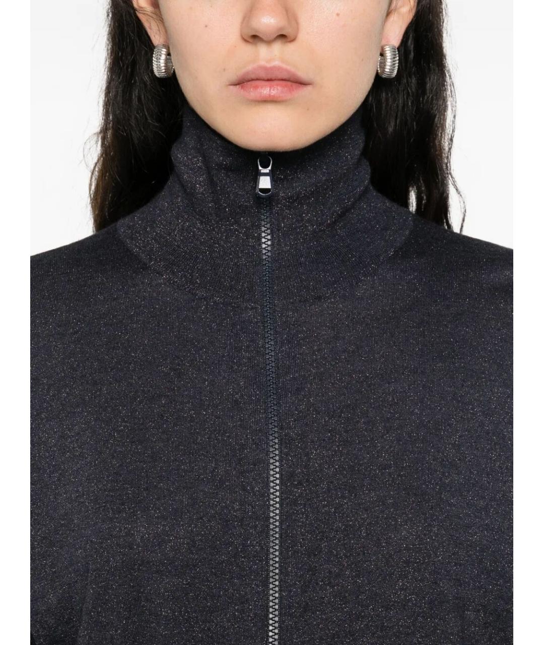 BRUNELLO CUCINELLI Антрацитовый кашемировый кардиган, фото 3