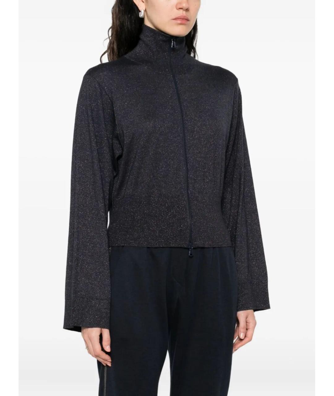 BRUNELLO CUCINELLI Антрацитовый кашемировый кардиган, фото 4