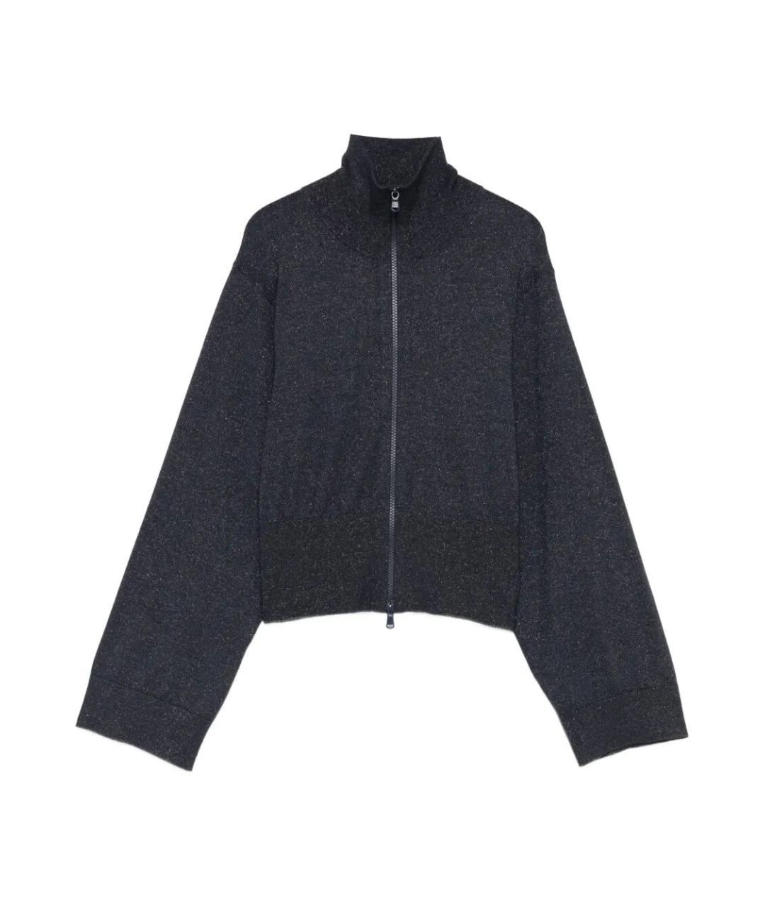 BRUNELLO CUCINELLI Антрацитовый кашемировый кардиган, фото 1