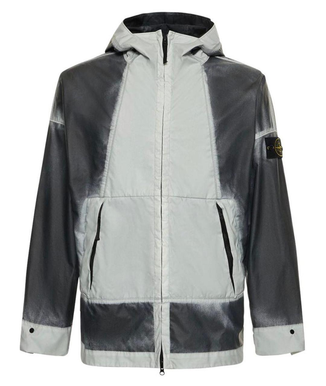 STONE ISLAND Серая хлопковая куртка, фото 1