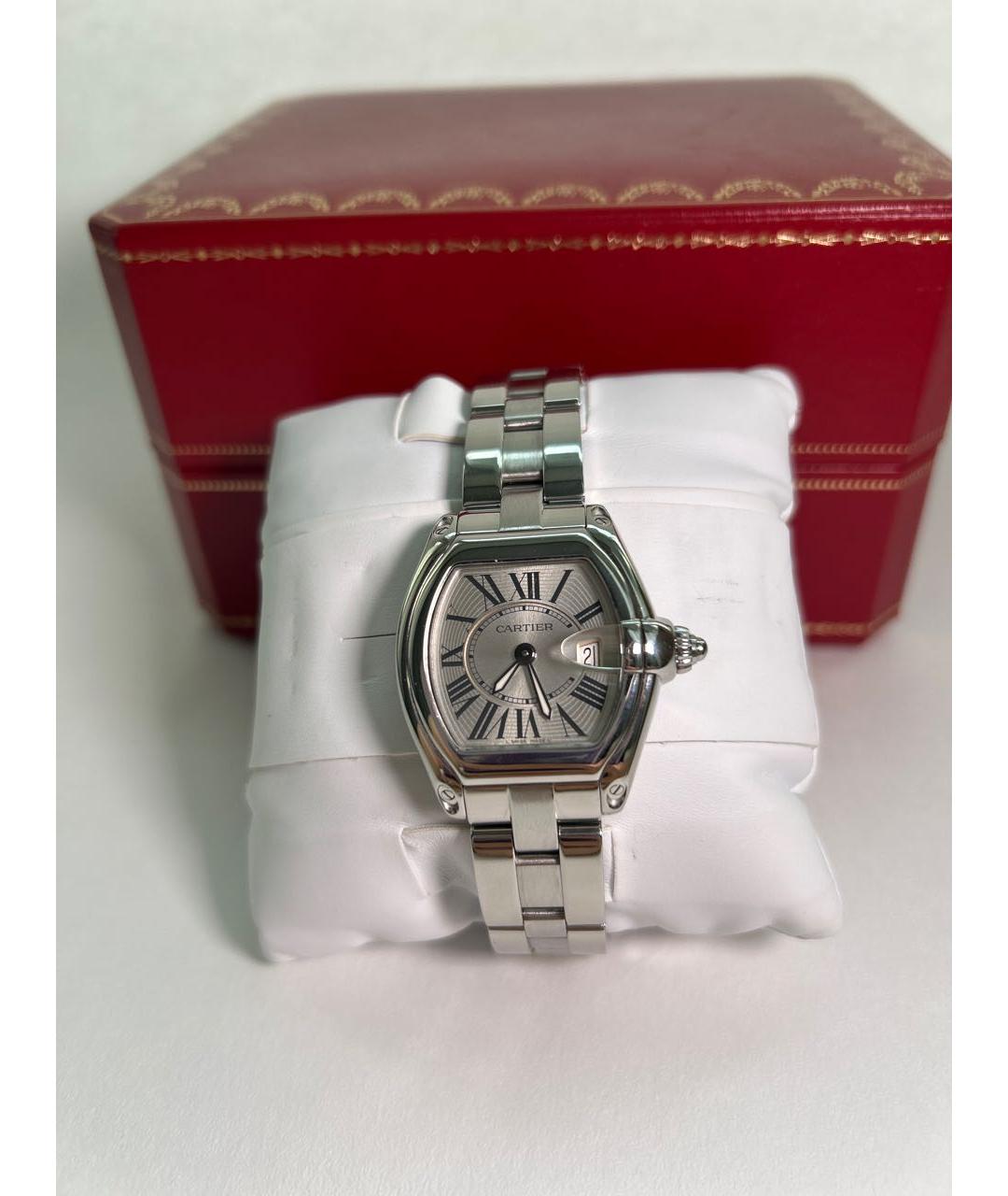 CARTIER Серебряные стальные часы, фото 9