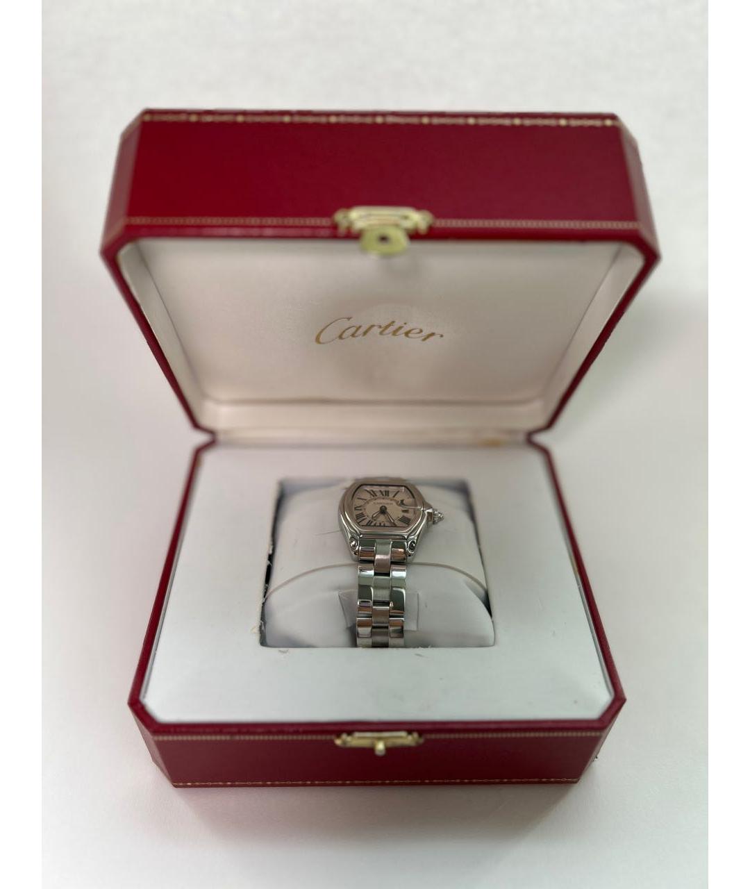 CARTIER Серебряные стальные часы, фото 6