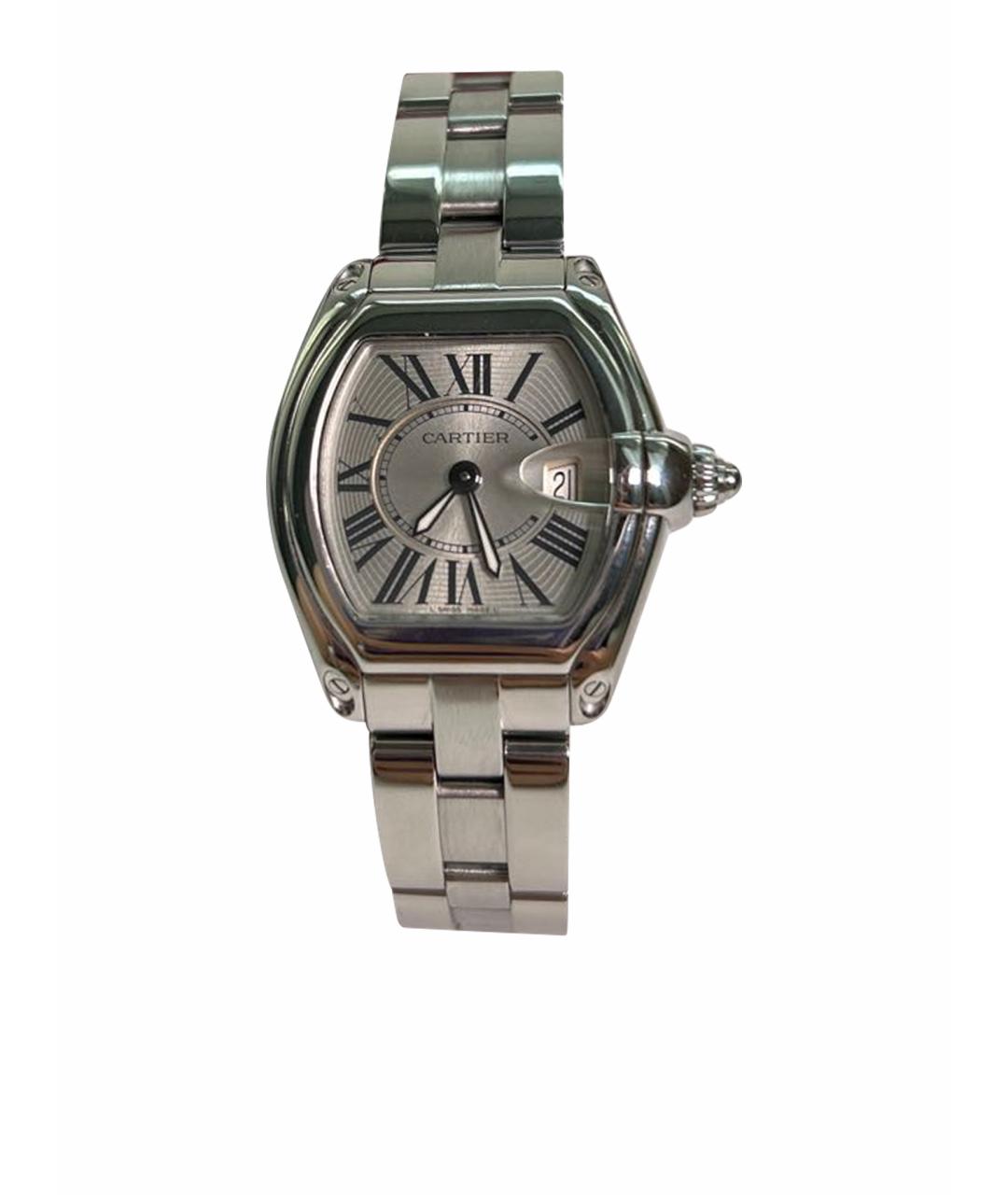 CARTIER Серебряные стальные часы, фото 1
