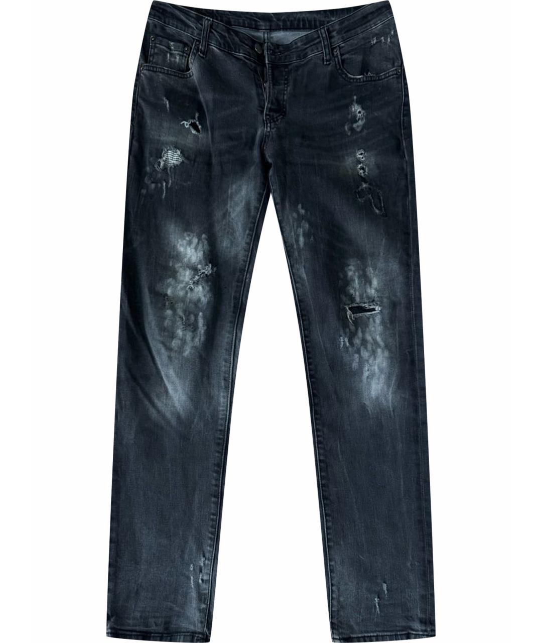 DSQUARED2 Антрацитовые джинсы скинни, фото 1