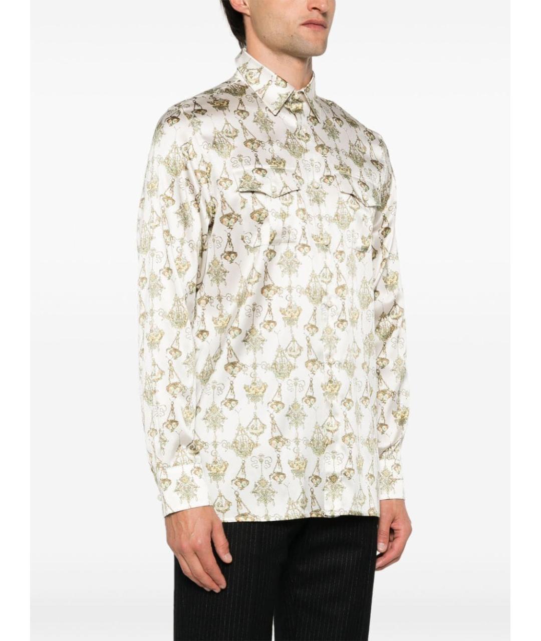 GIVENCHY Мульти шелковая кэжуал рубашка, фото 4