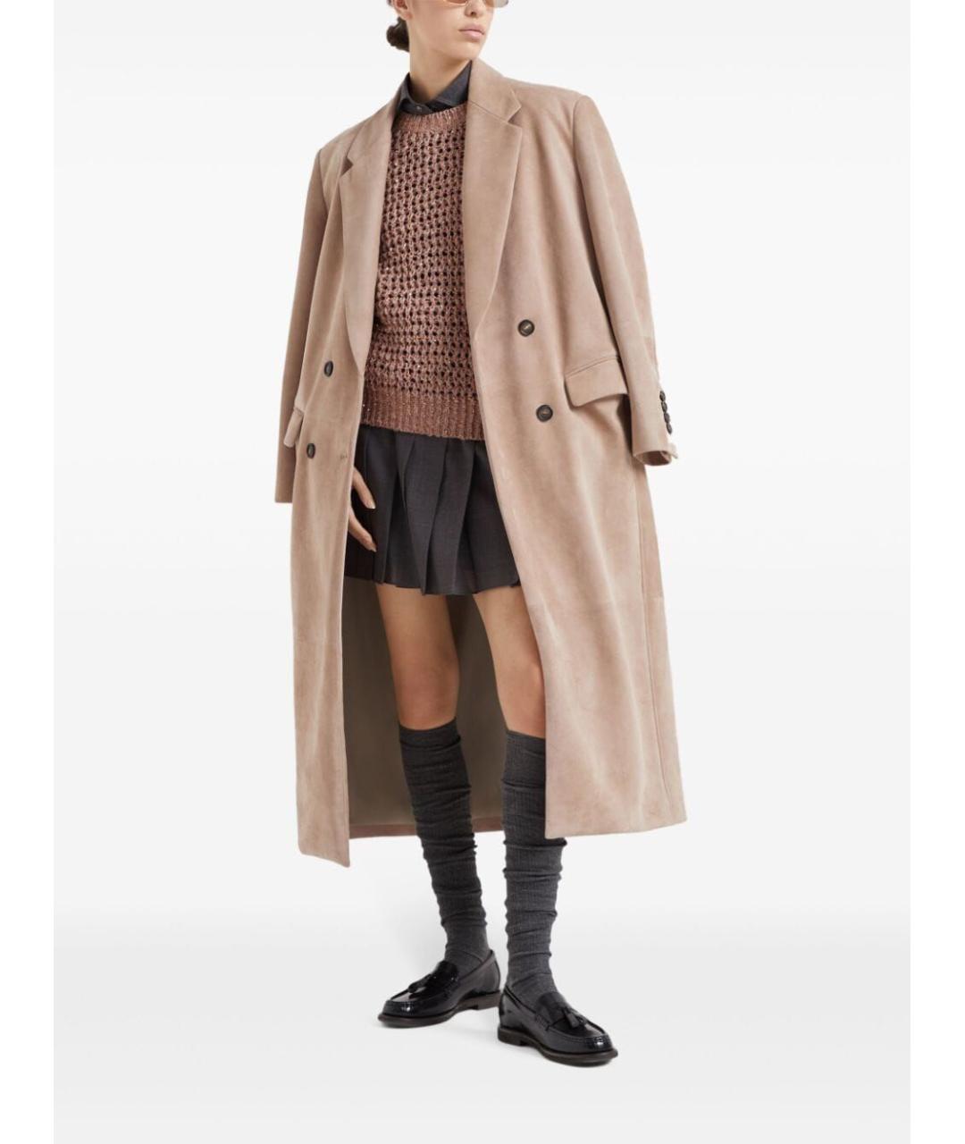 BRUNELLO CUCINELLI Антрацитовая шерстяная рубашка, фото 4