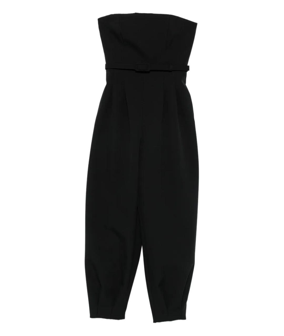 MAX MARA Черный полиэстеровый комбинезон, фото 1