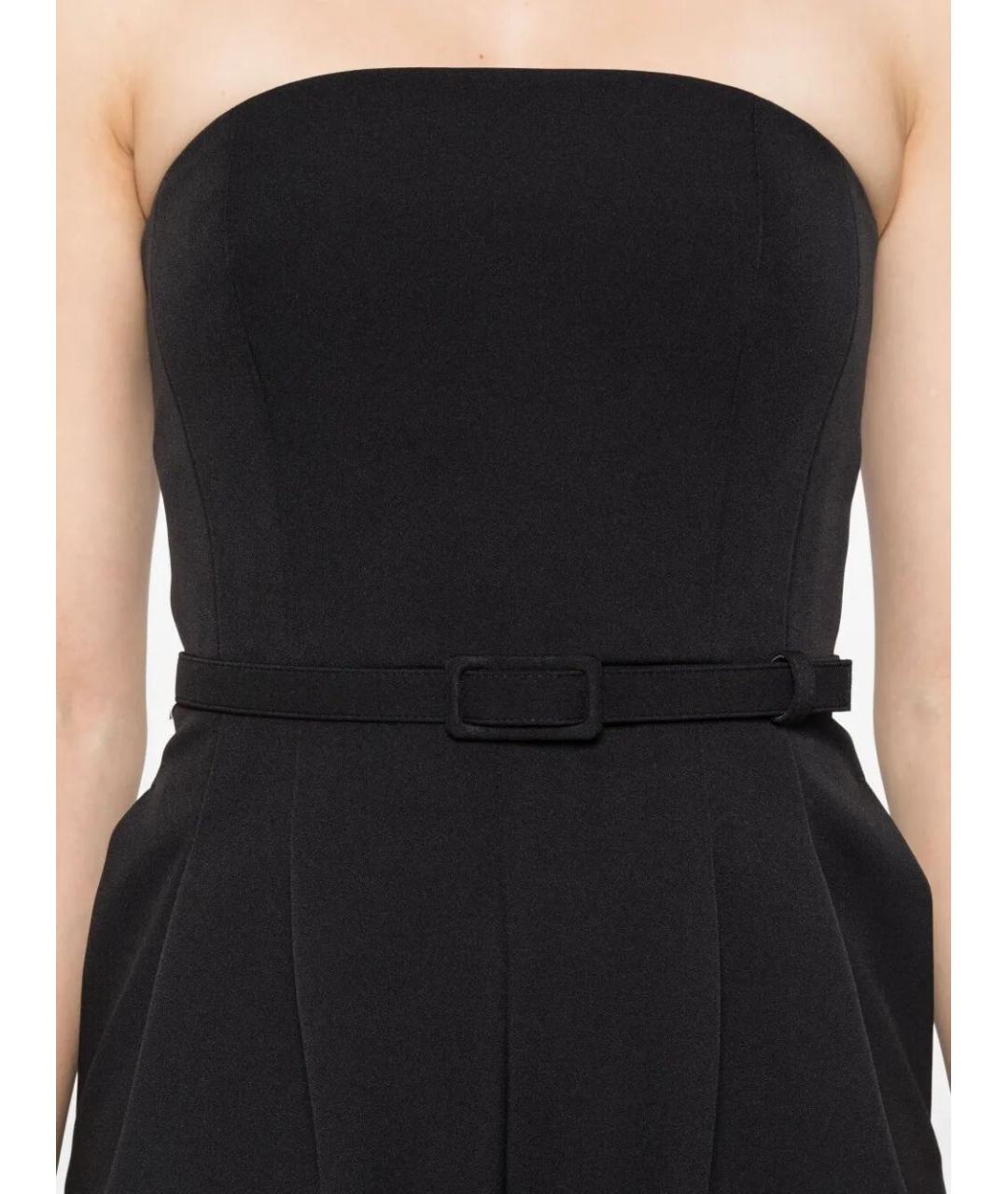 MAX MARA Черный полиэстеровый комбинезон, фото 3