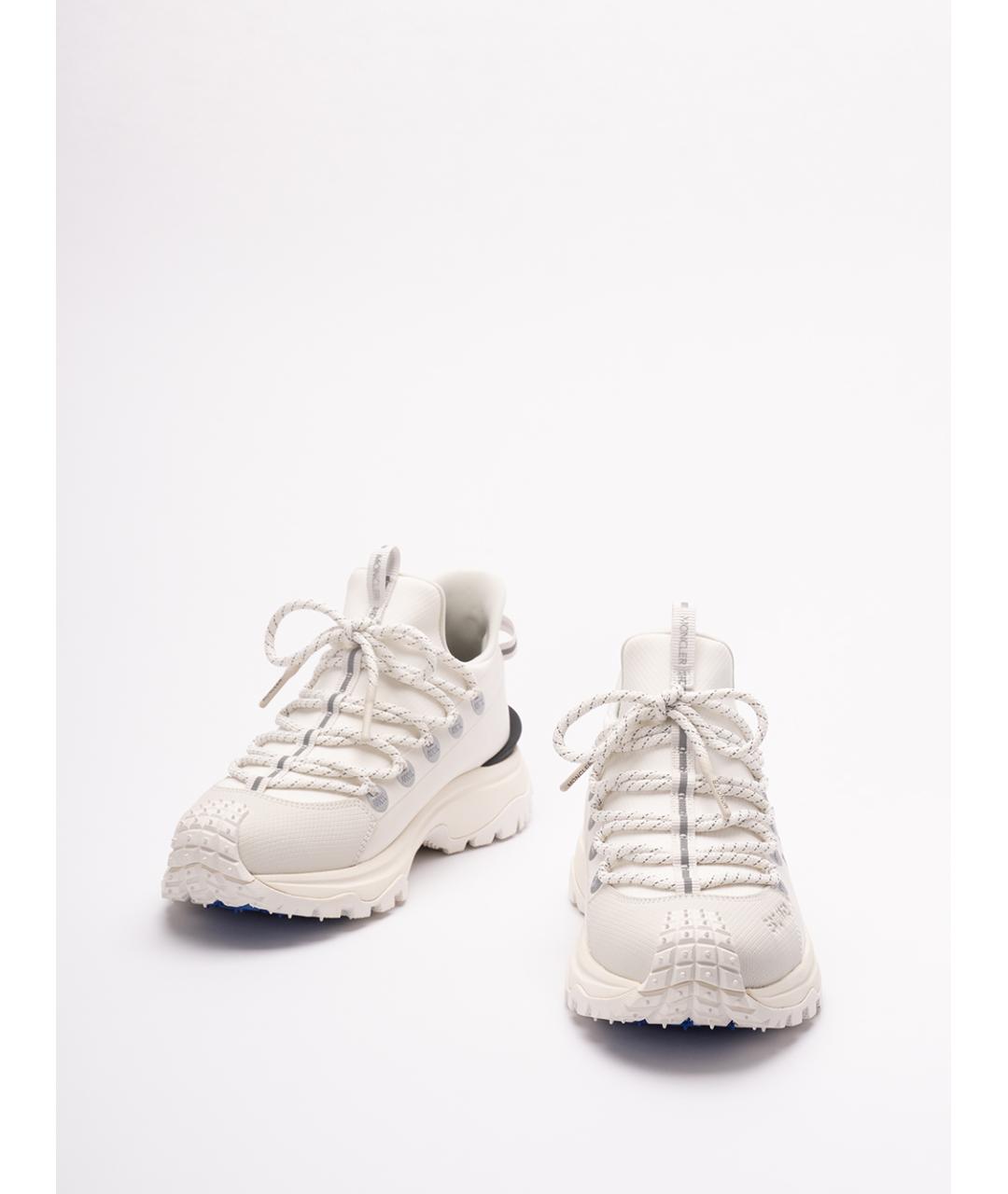 MONCLER Бежевые синтетические кроссовки, фото 2