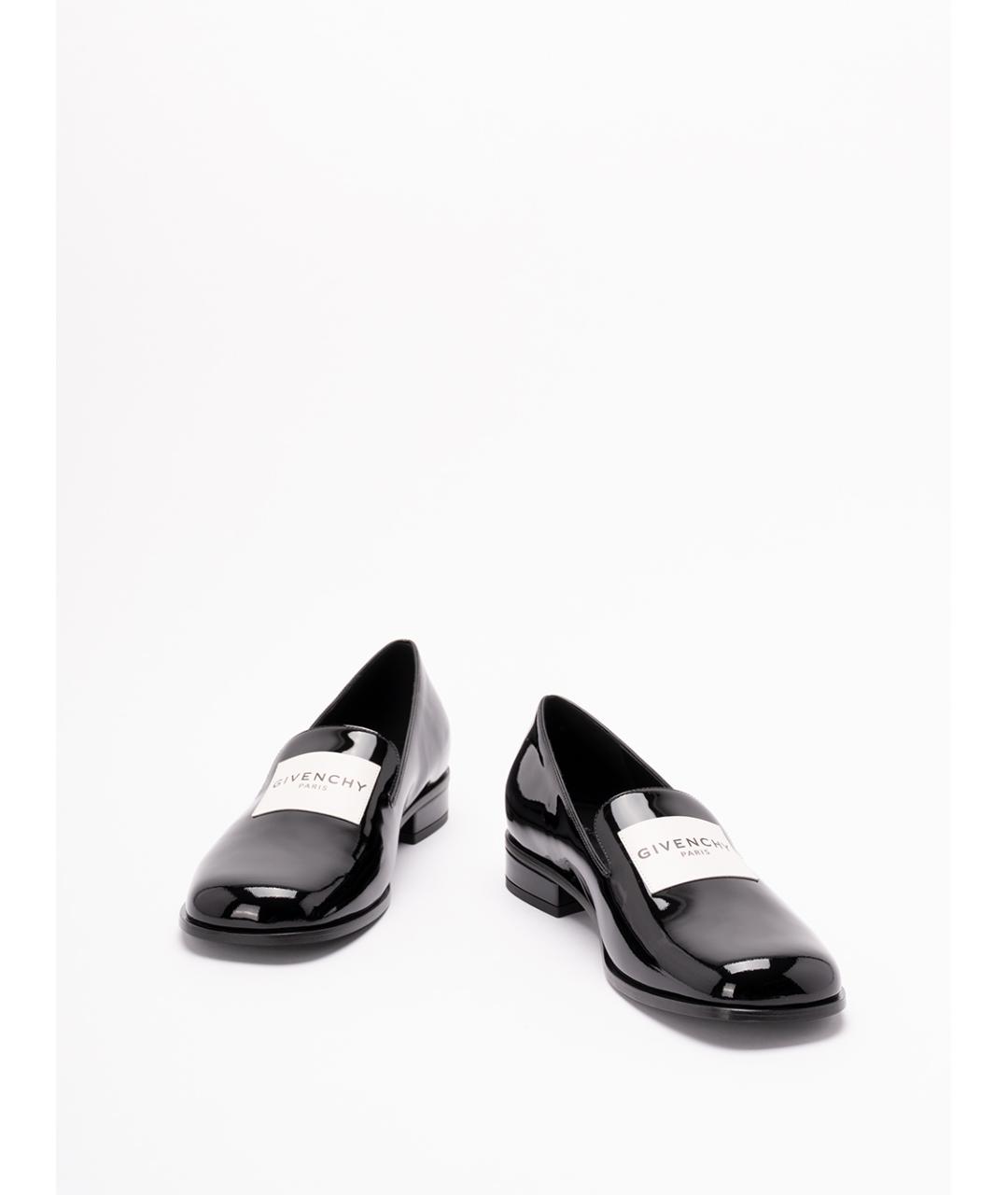 GIVENCHY Черные лоферы из лакированной кожи, фото 2