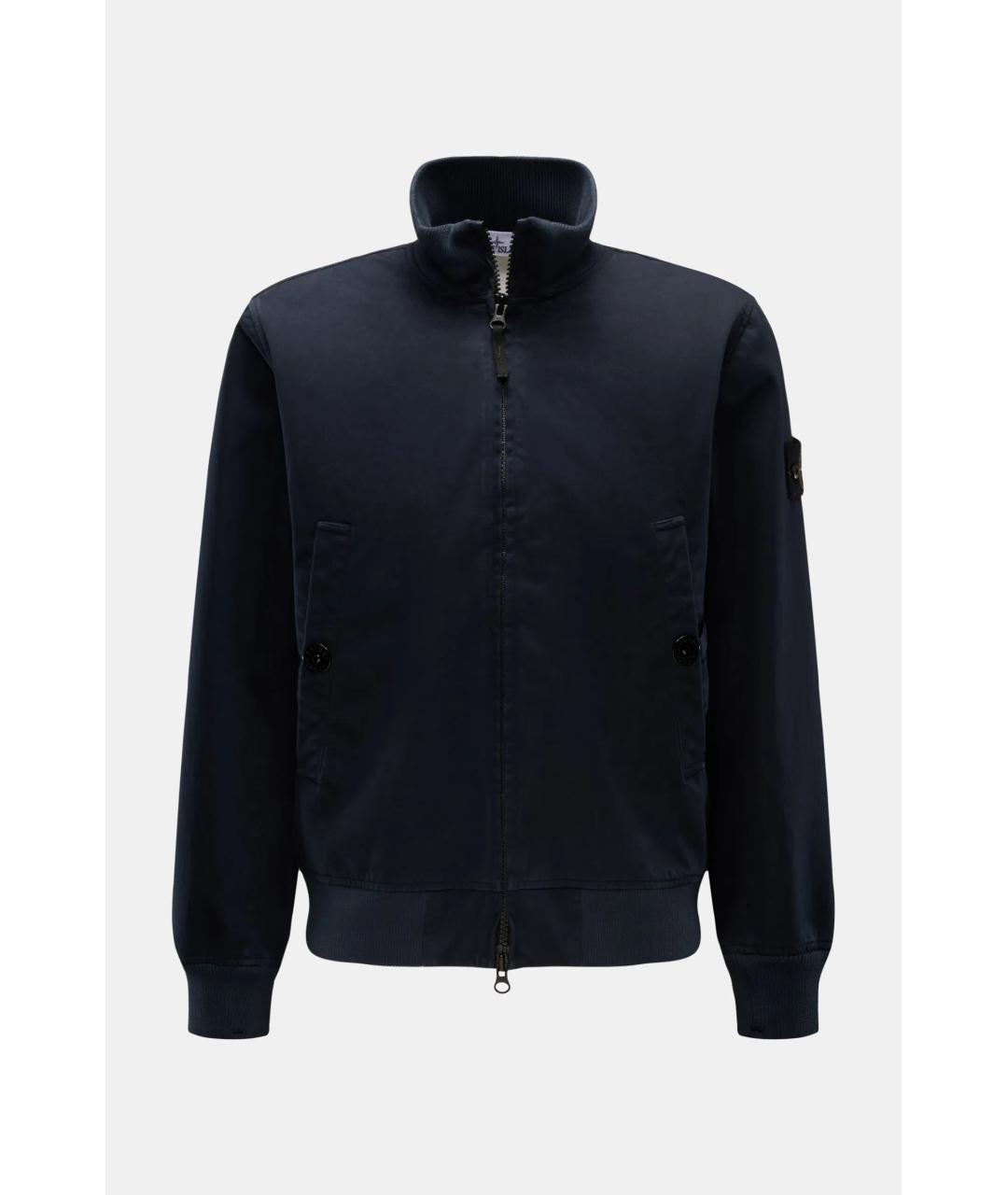 STONE ISLAND Синяя хлопковая куртка, фото 7