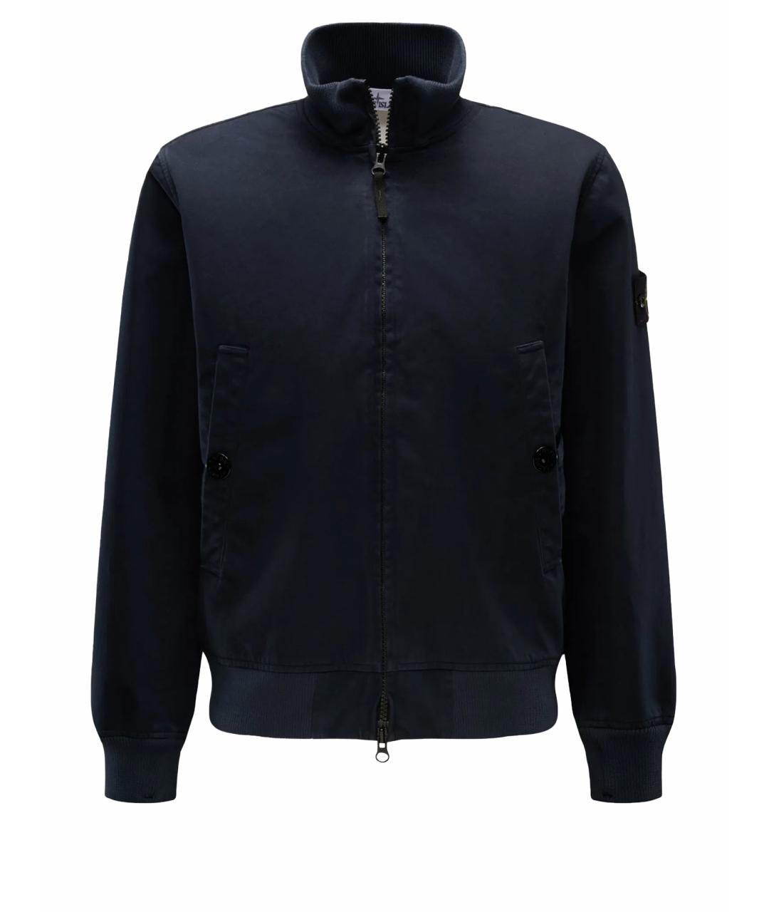 STONE ISLAND Синяя хлопковая куртка, фото 1