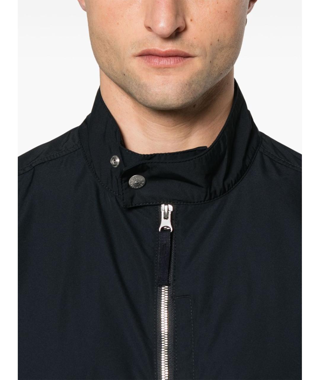 STONE ISLAND Синяя полиэстеровая куртка, фото 3