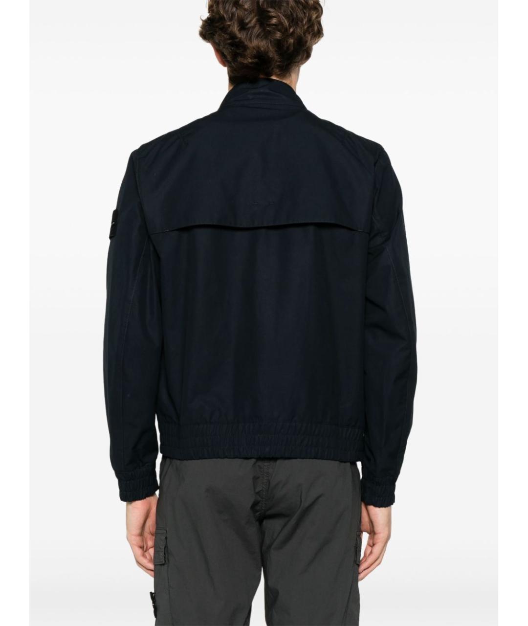 STONE ISLAND Синяя хлопковая куртка, фото 4