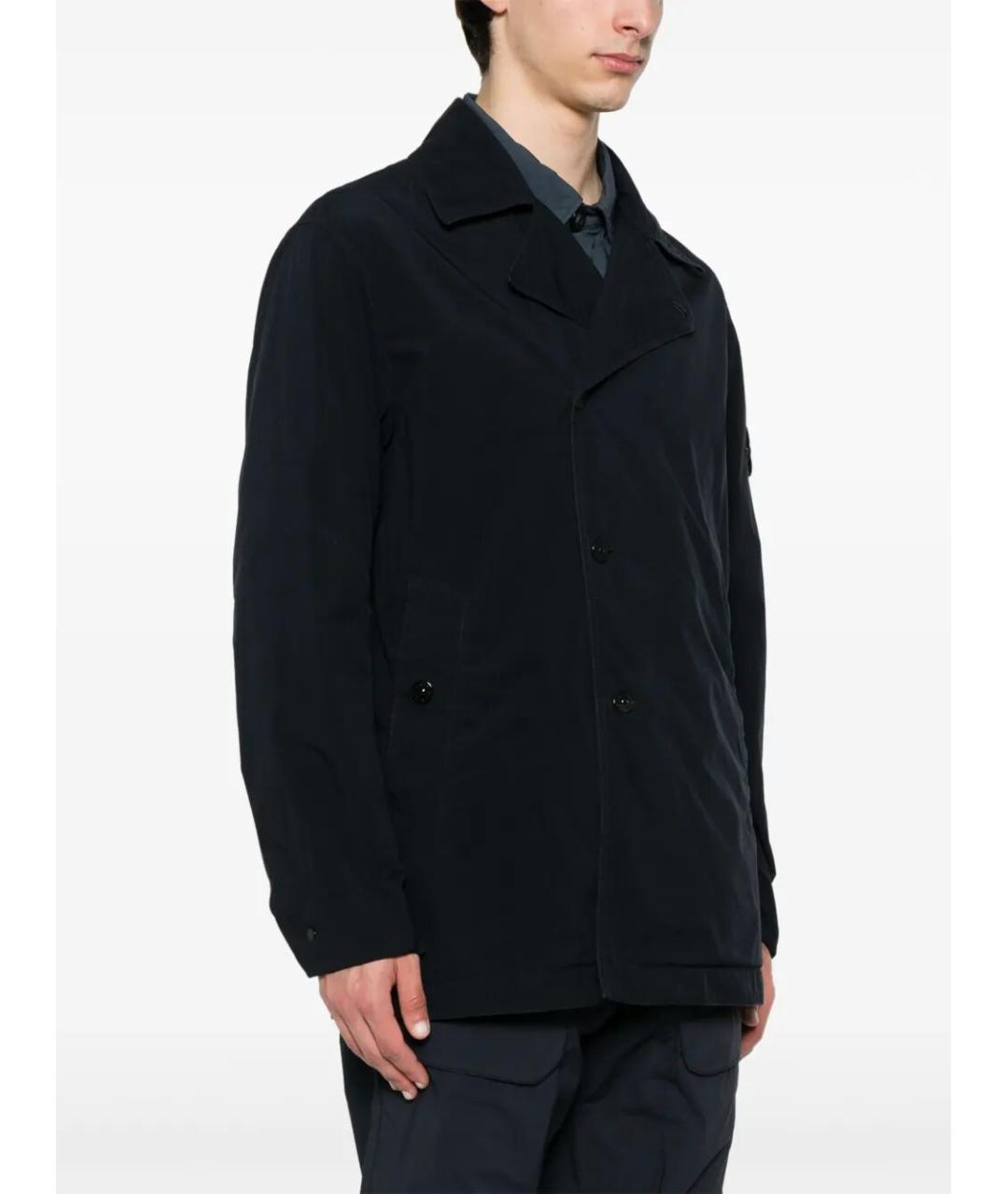 STONE ISLAND Синяя полиэстеровая куртка, фото 3