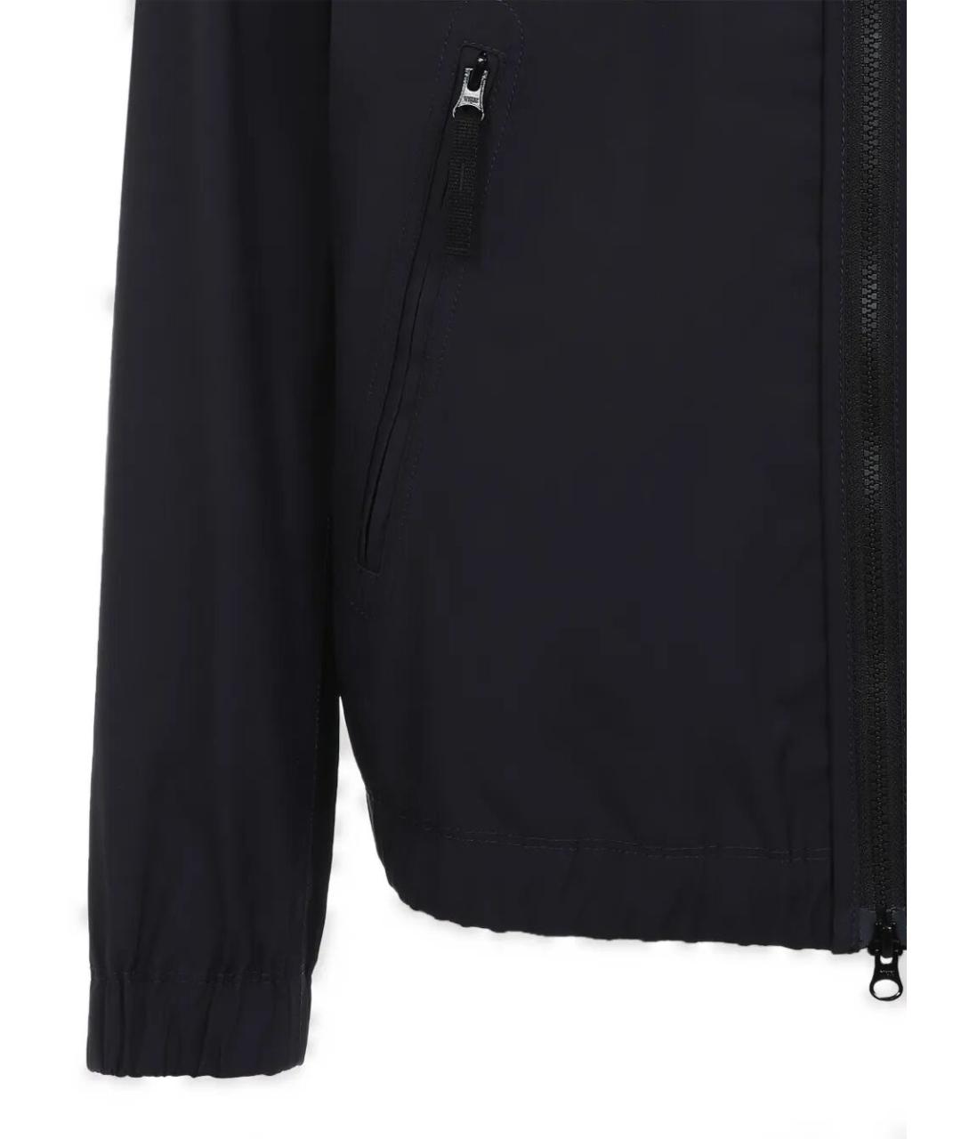 STONE ISLAND Синяя хлопковая куртка, фото 3