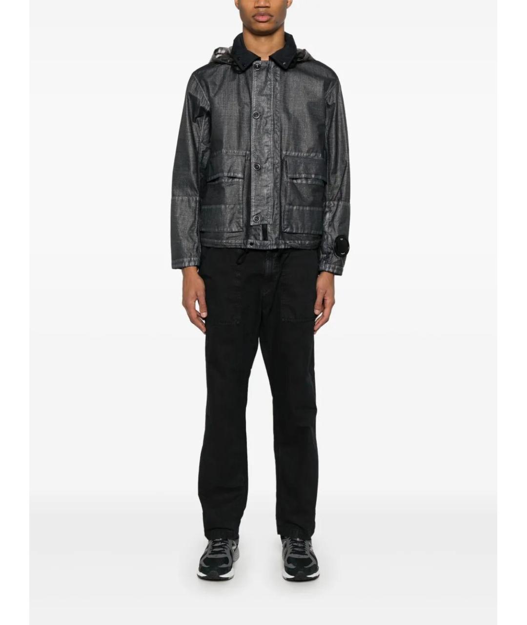 CP COMPANY Антрацитовая полиамидовая куртка, фото 2