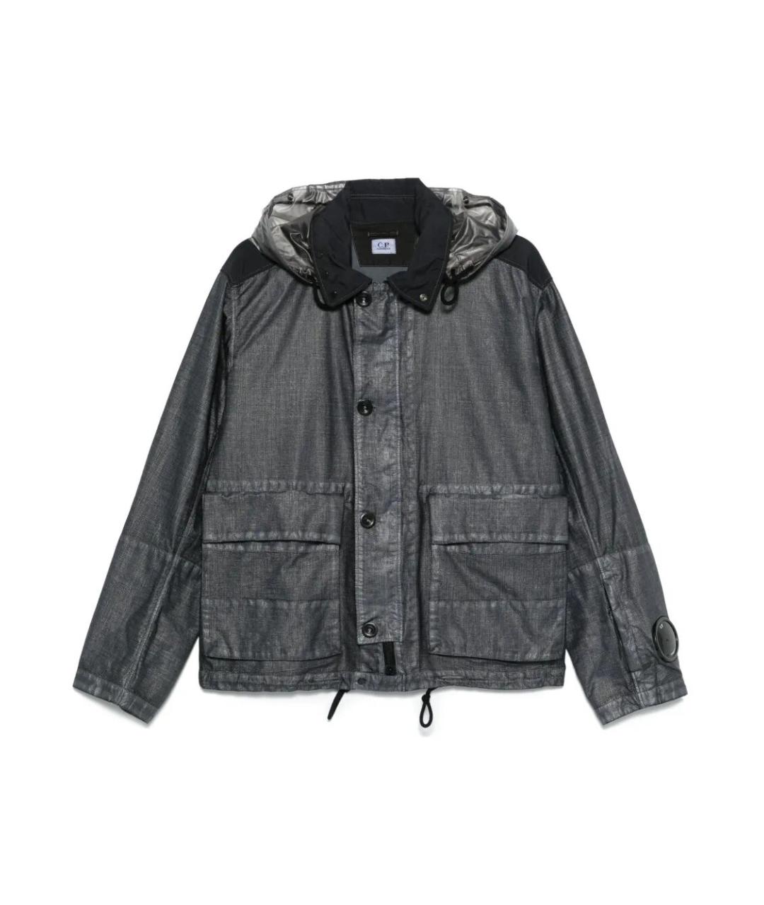 CP COMPANY Антрацитовая полиамидовая куртка, фото 1